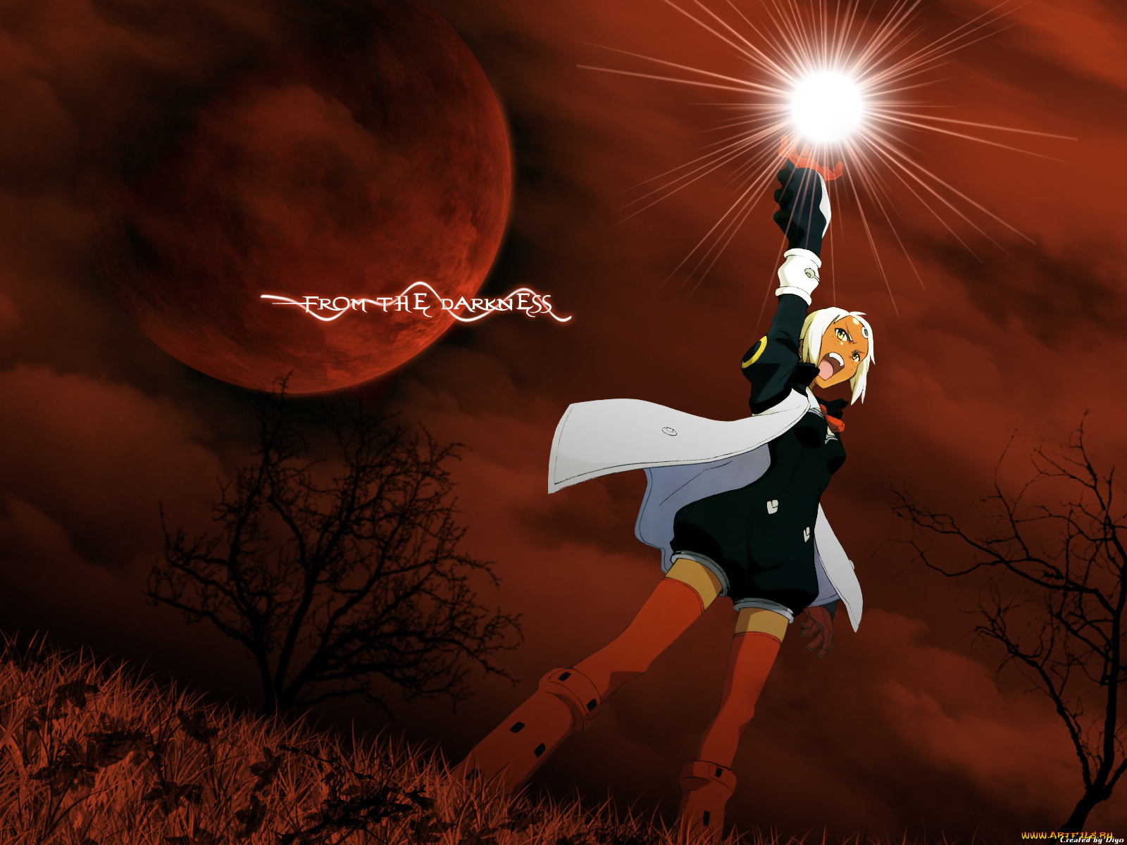 from, the, darkness, jpg, аниме, gunbuster