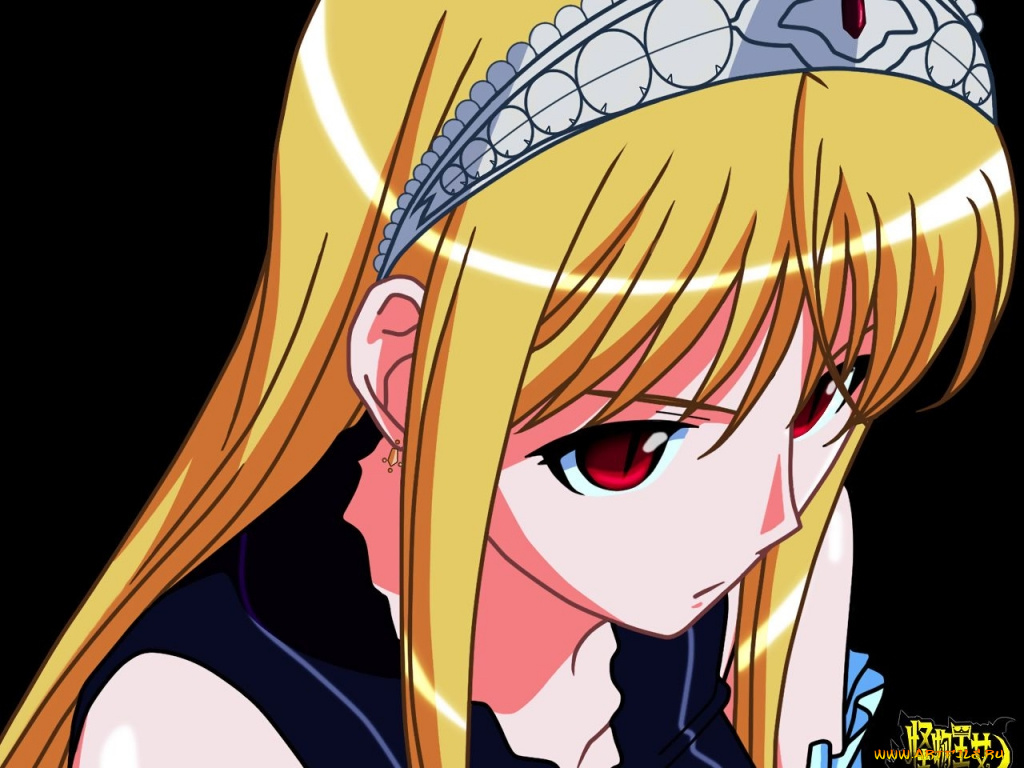 аниме, monster, princess