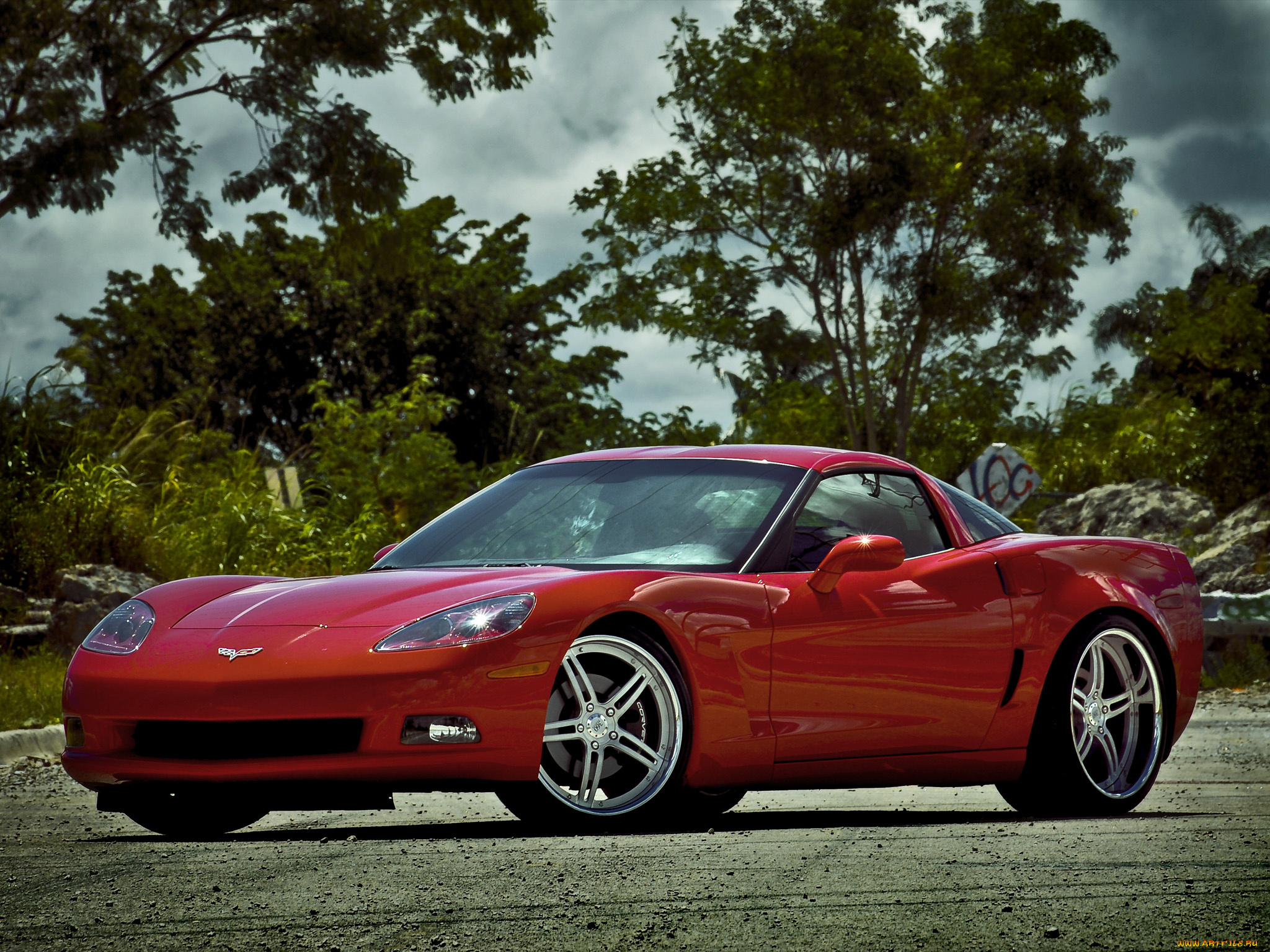 автомобили, corvette