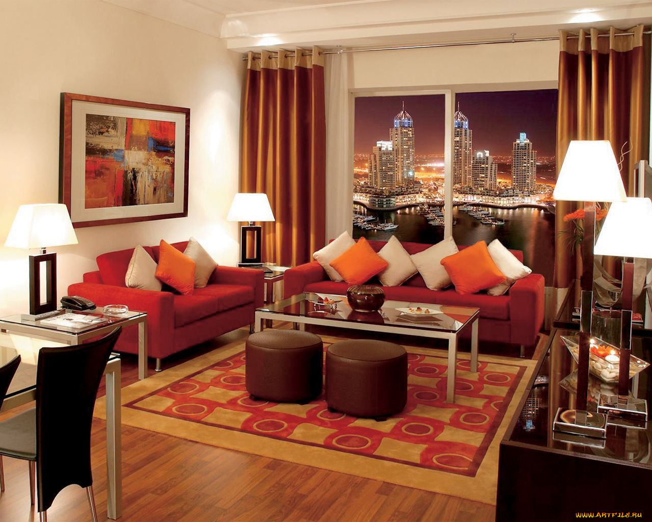 интерьер, гостиная