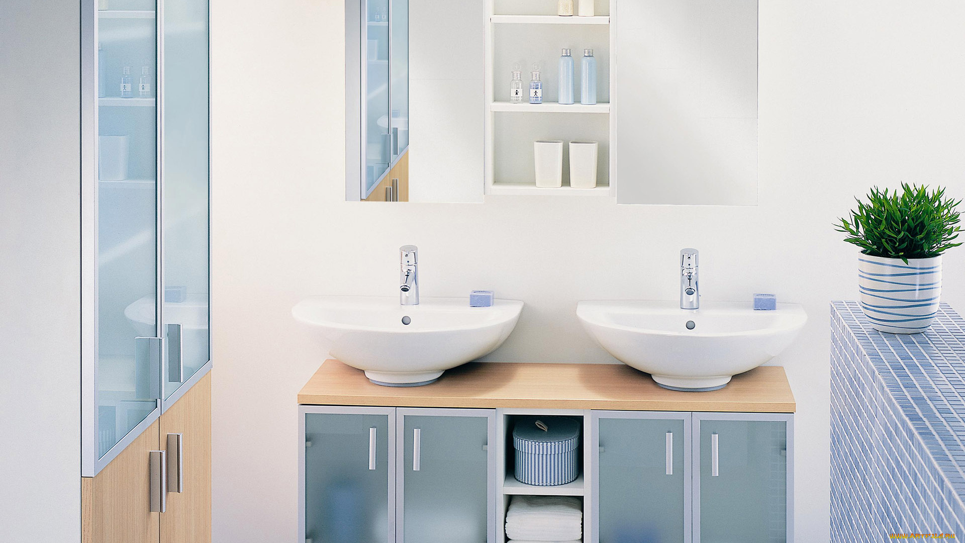 интерьер, ванная, туалетная, комнаты