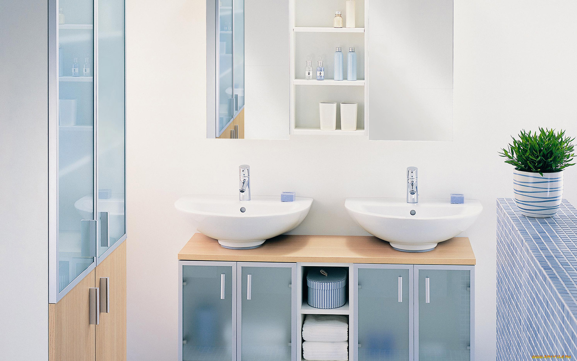 интерьер, ванная, туалетная, комнаты