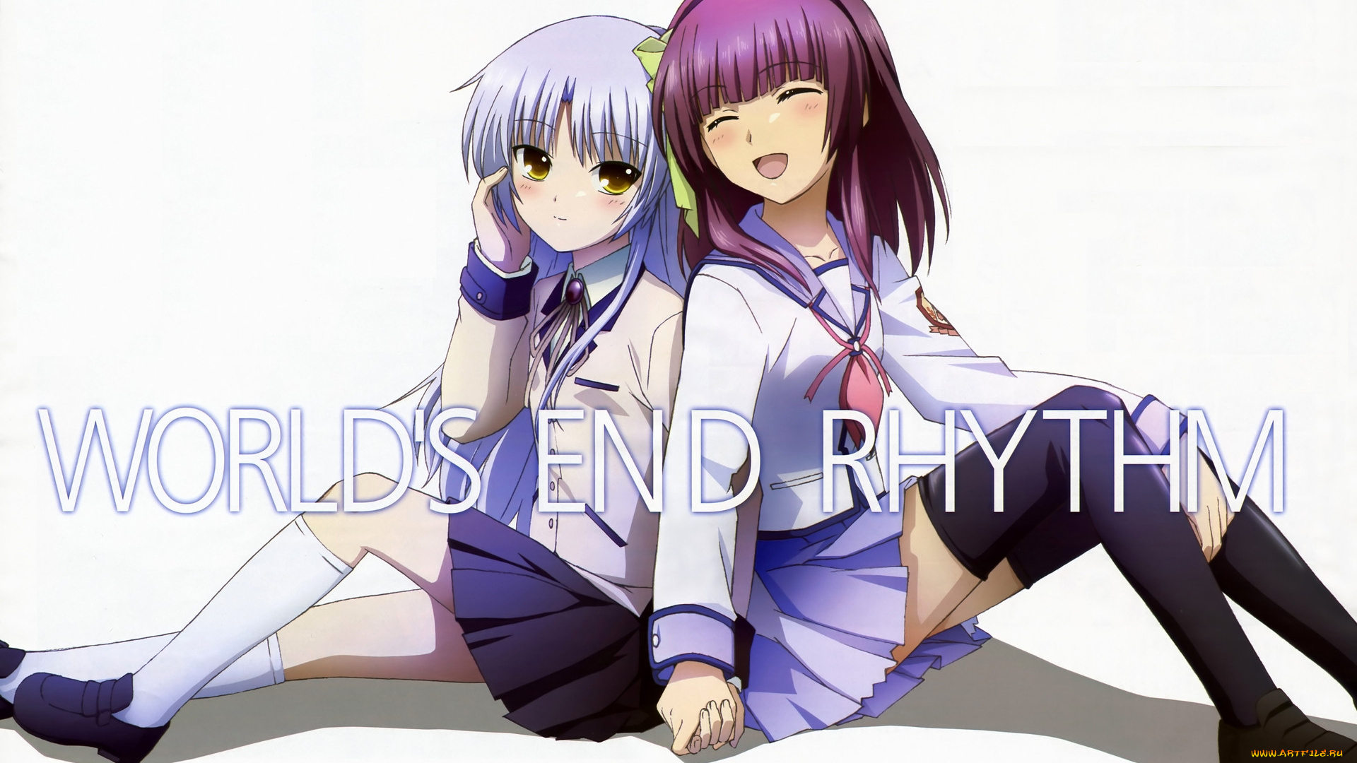 аниме, angel, beats