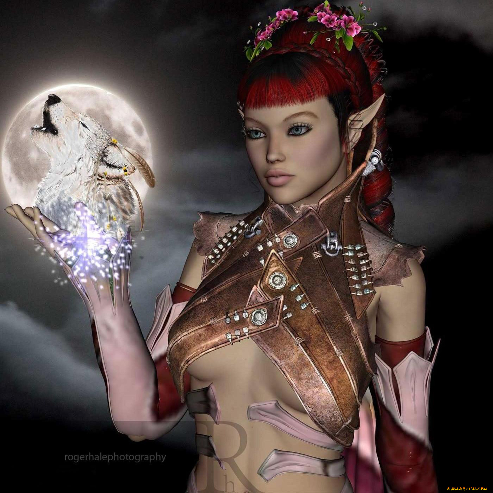 3д, графика, elves, эльфы, эльфочка