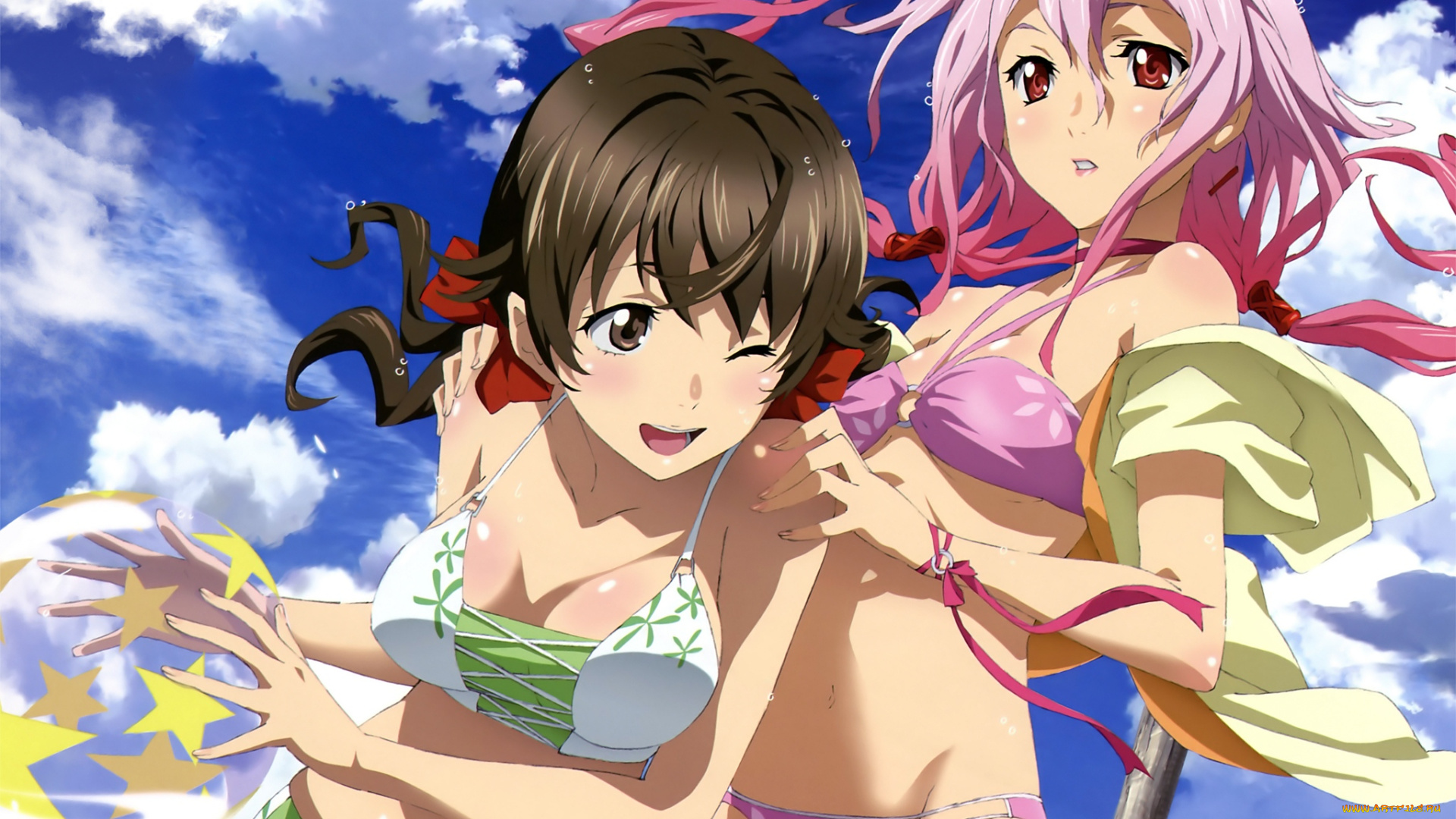 guilty, crown, аниме, харэ, инори