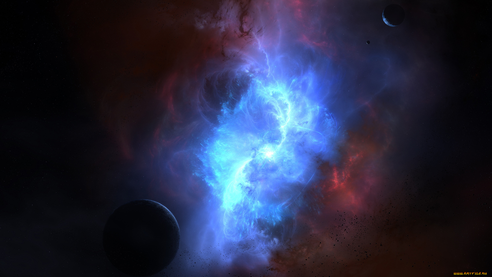 космос, галактики, туманности, планеты, туманность, цвета, астероиды, свечение