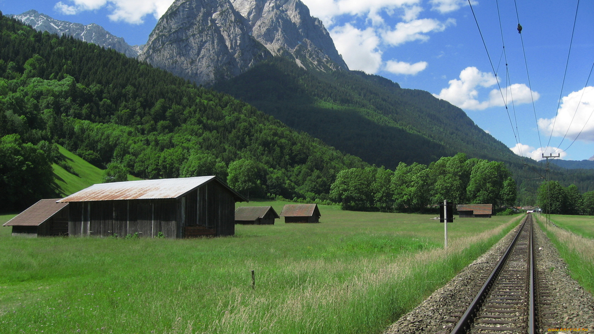 природа, дороги, горы