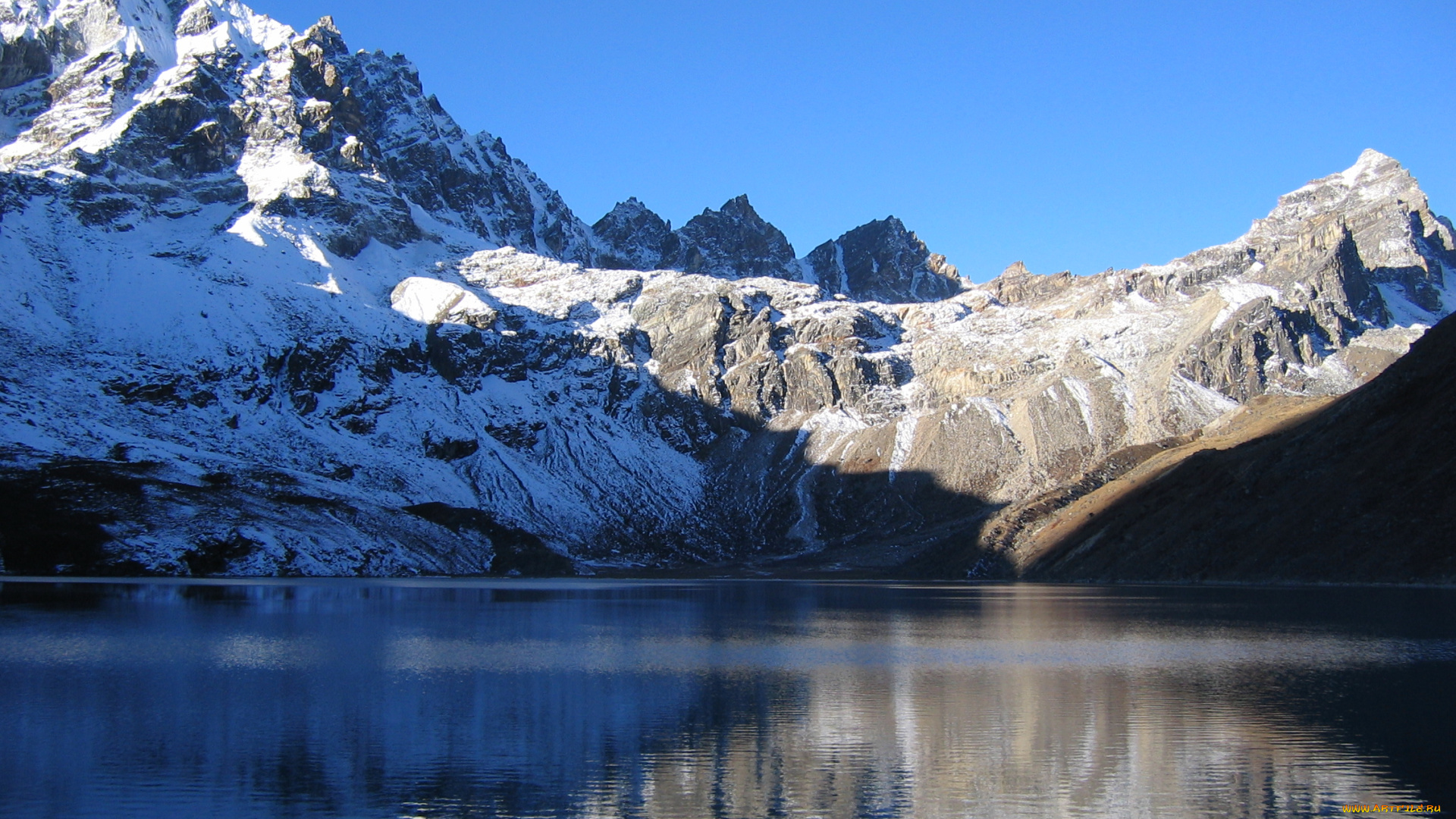 sagarmatha, national, park, природа, реки, озера, озеро, горы