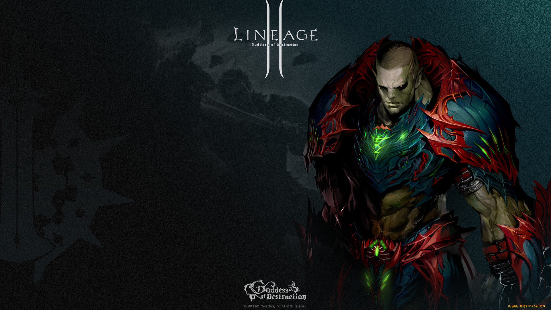 видео, игры, lineage, ii, goddess, of, destruction, awakening, tyrr, warrior, orc, 2