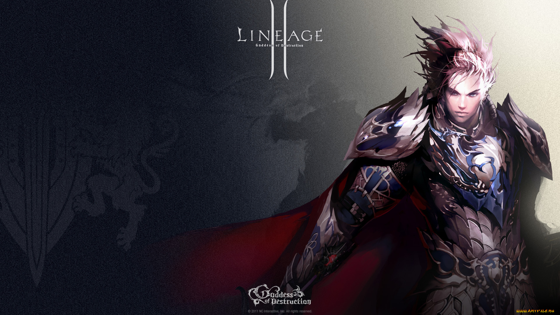 видео, игры, lineage, ii, goddess, of, destruction, awakening, 2, sigel, knight