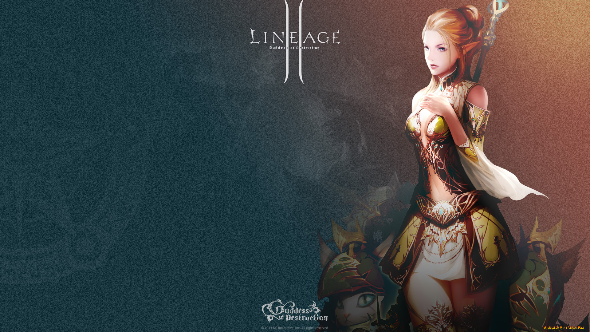 видео, игры, lineage, ii, goddess, of, destruction, wynn, summoner, awakening, 2