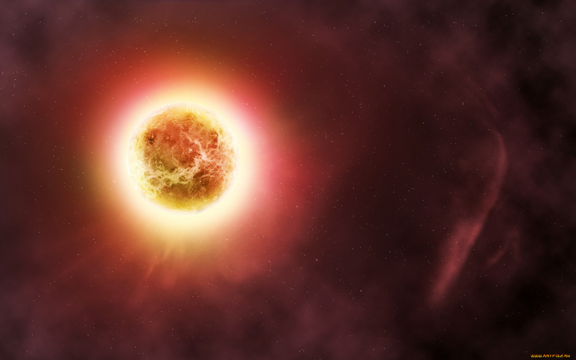 космос, арт, планета, безконечность, вселенная