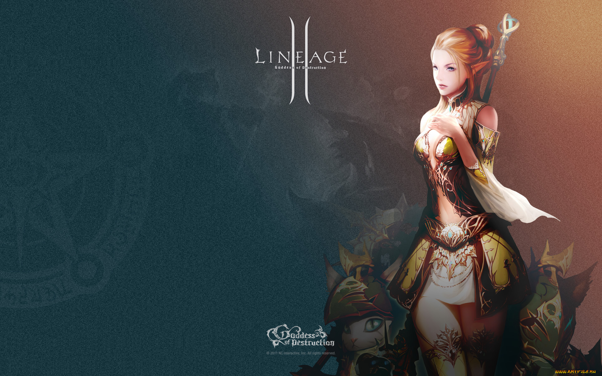 видео, игры, lineage, ii, goddess, of, destruction, wynn, summoner, awakening, 2