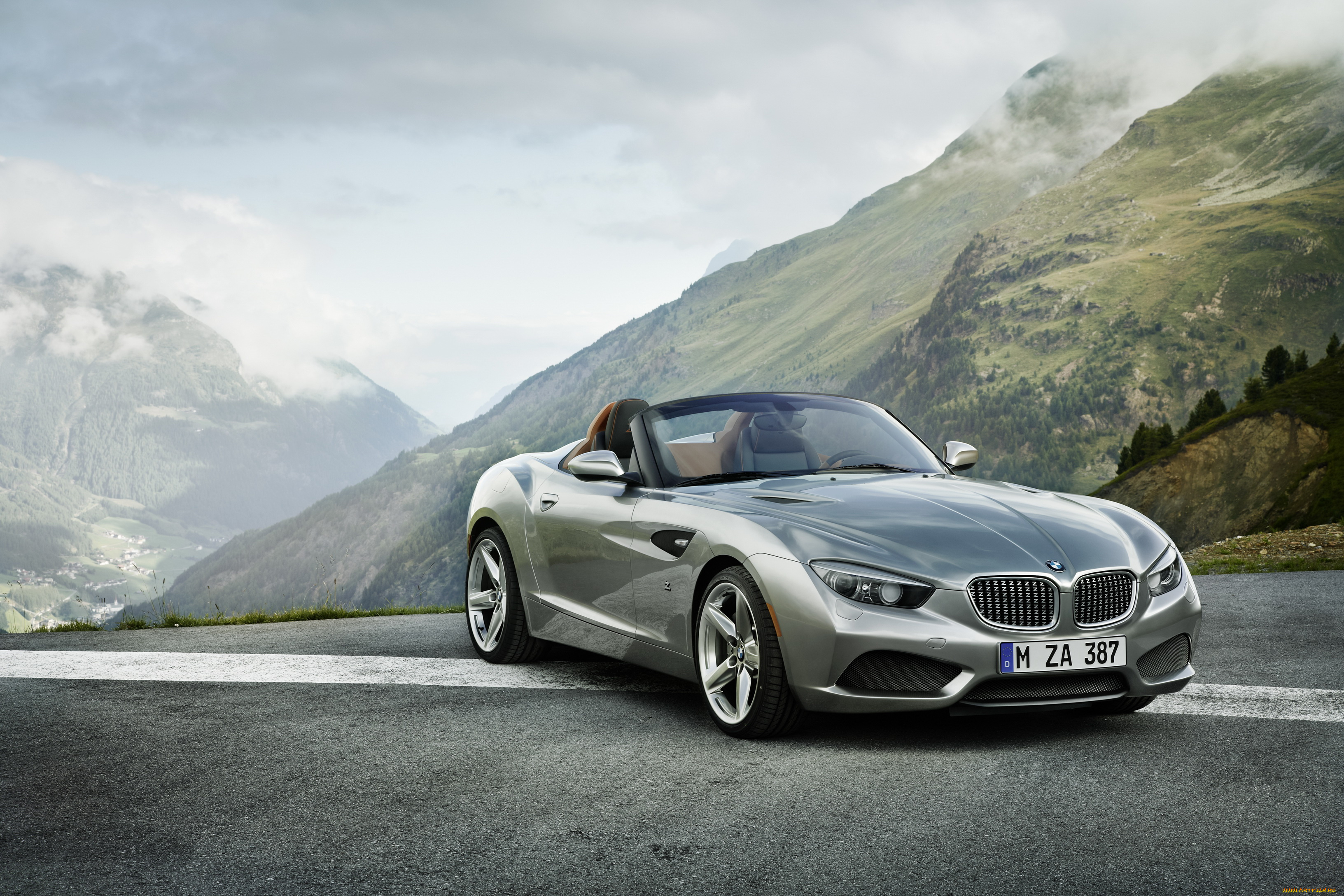2012, bmw, roadster, zagato, автомобили
