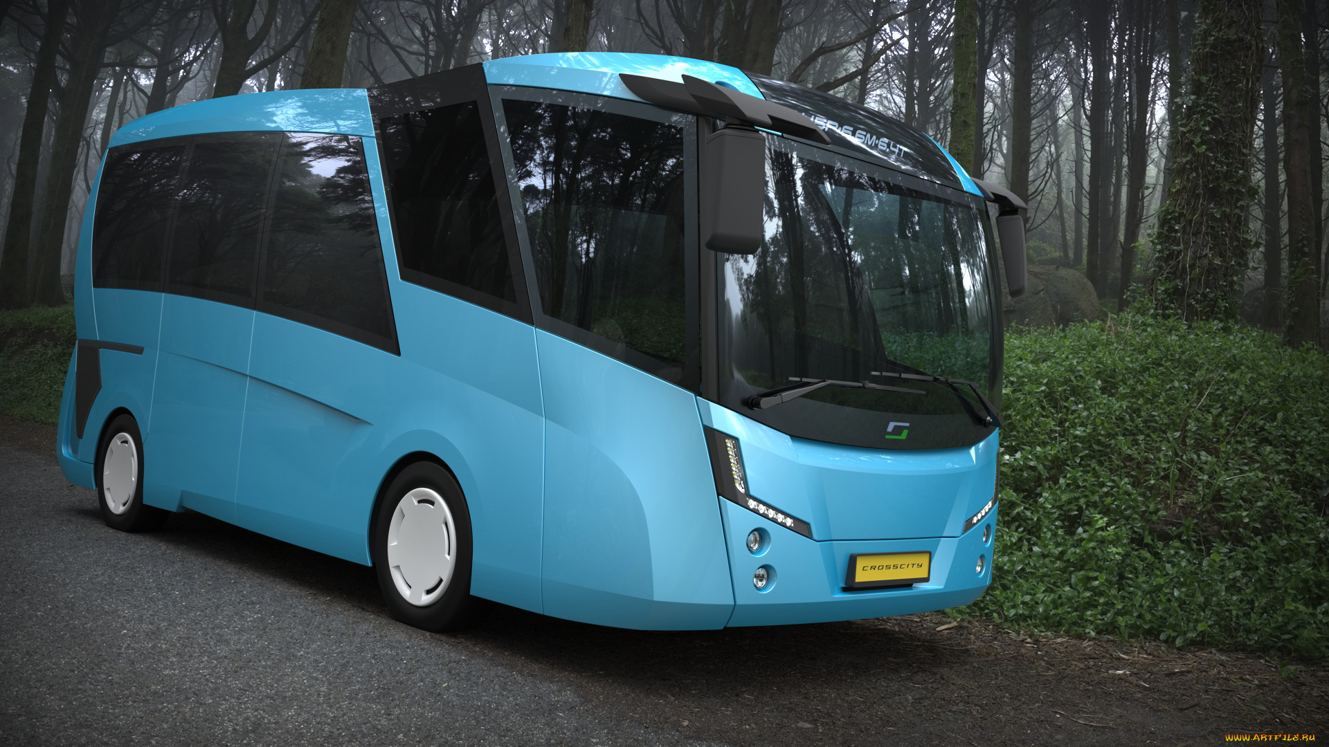 автомобили, 3д, bus