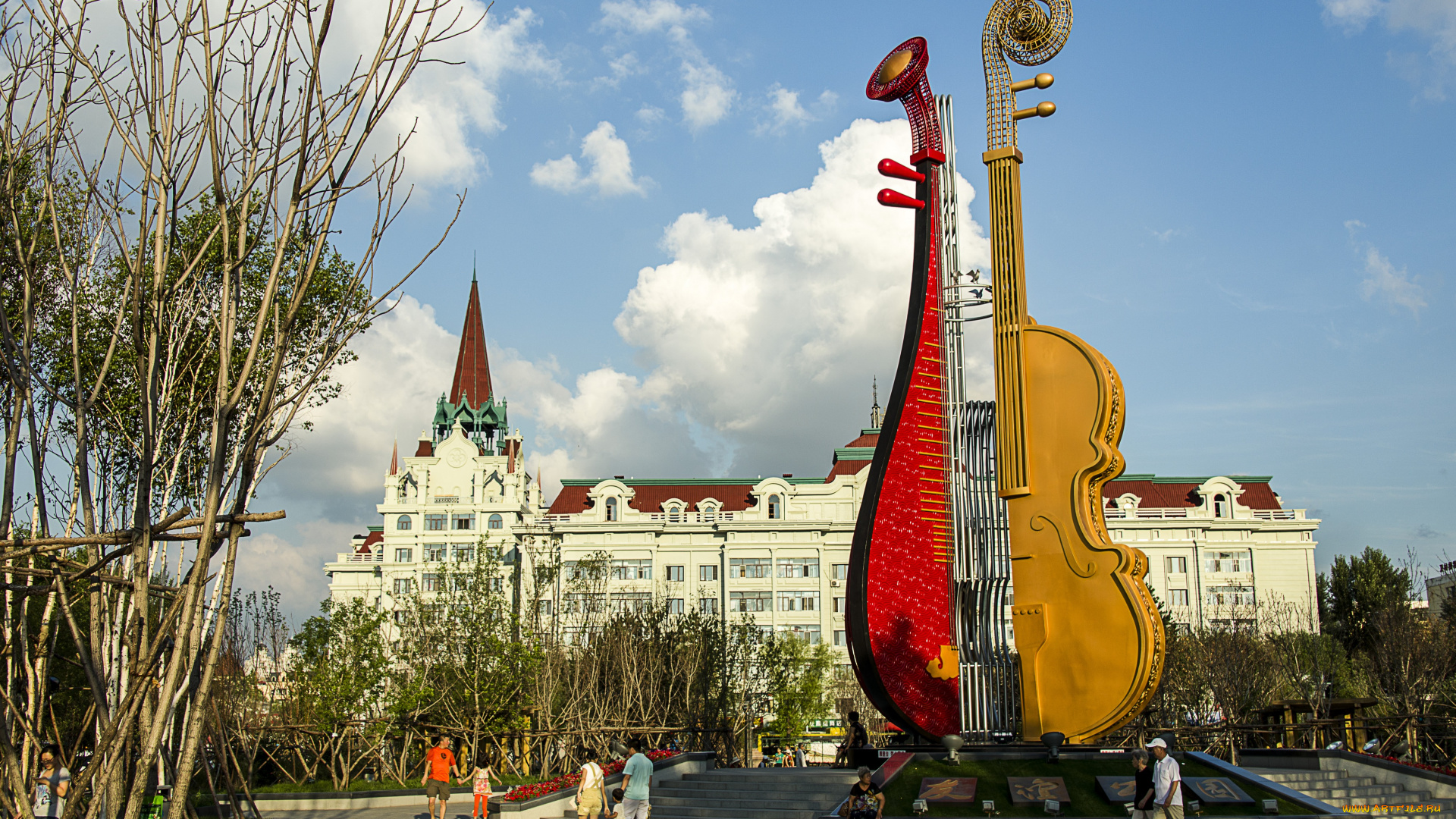 harbin, , china, города, -, памятники, , скульптуры, , арт-объекты, китай