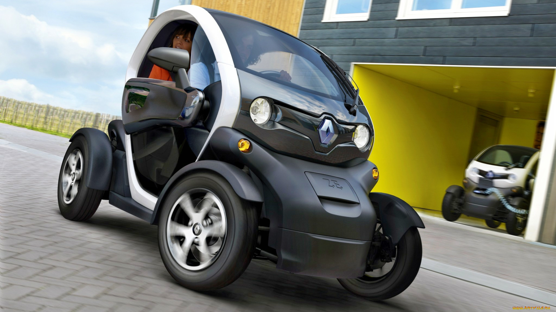 renault, twizy, автомобили, renault, франция, электроокар