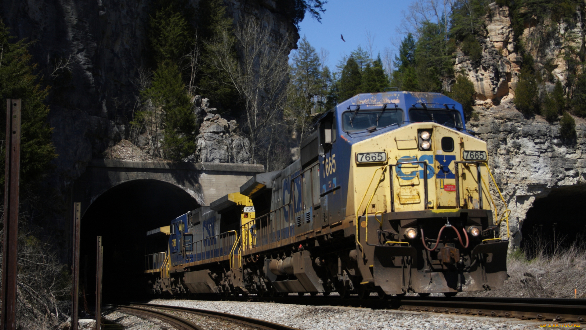 техника, поезда, локомотив, рельсы, состав