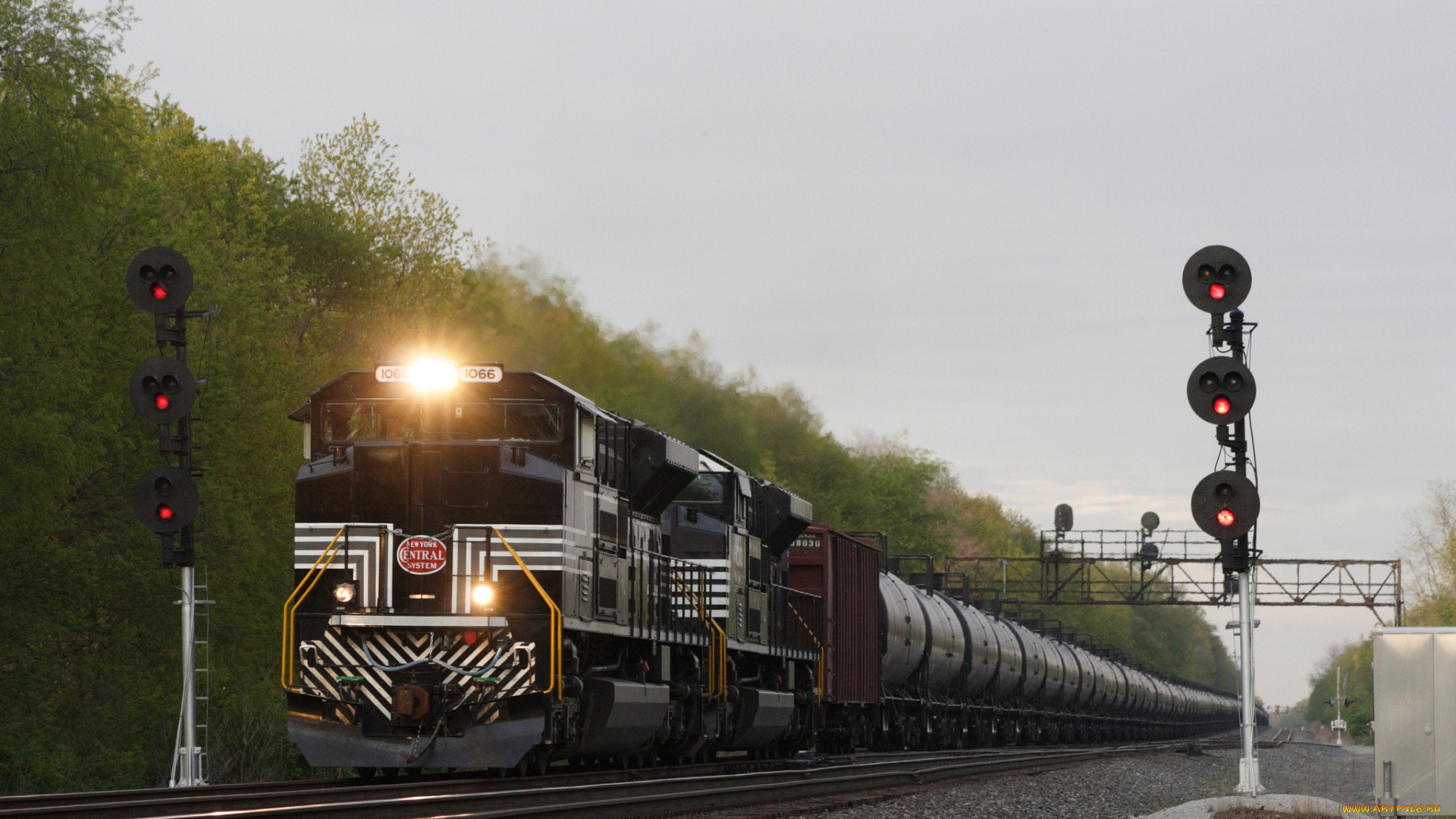 техника, поезда, рельсы, состав, локомотив