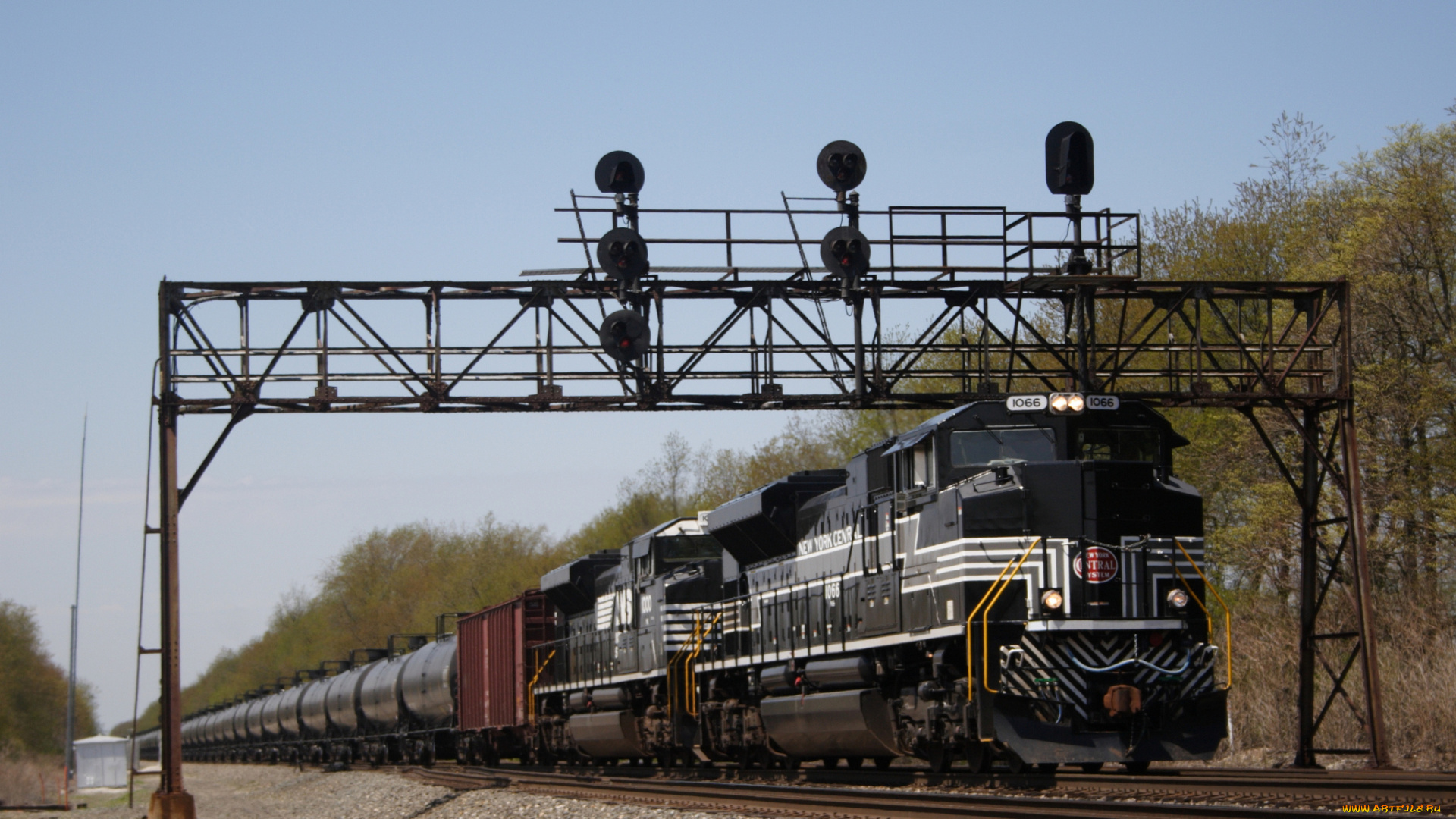 техника, поезда, состав, локомотив, рельсы