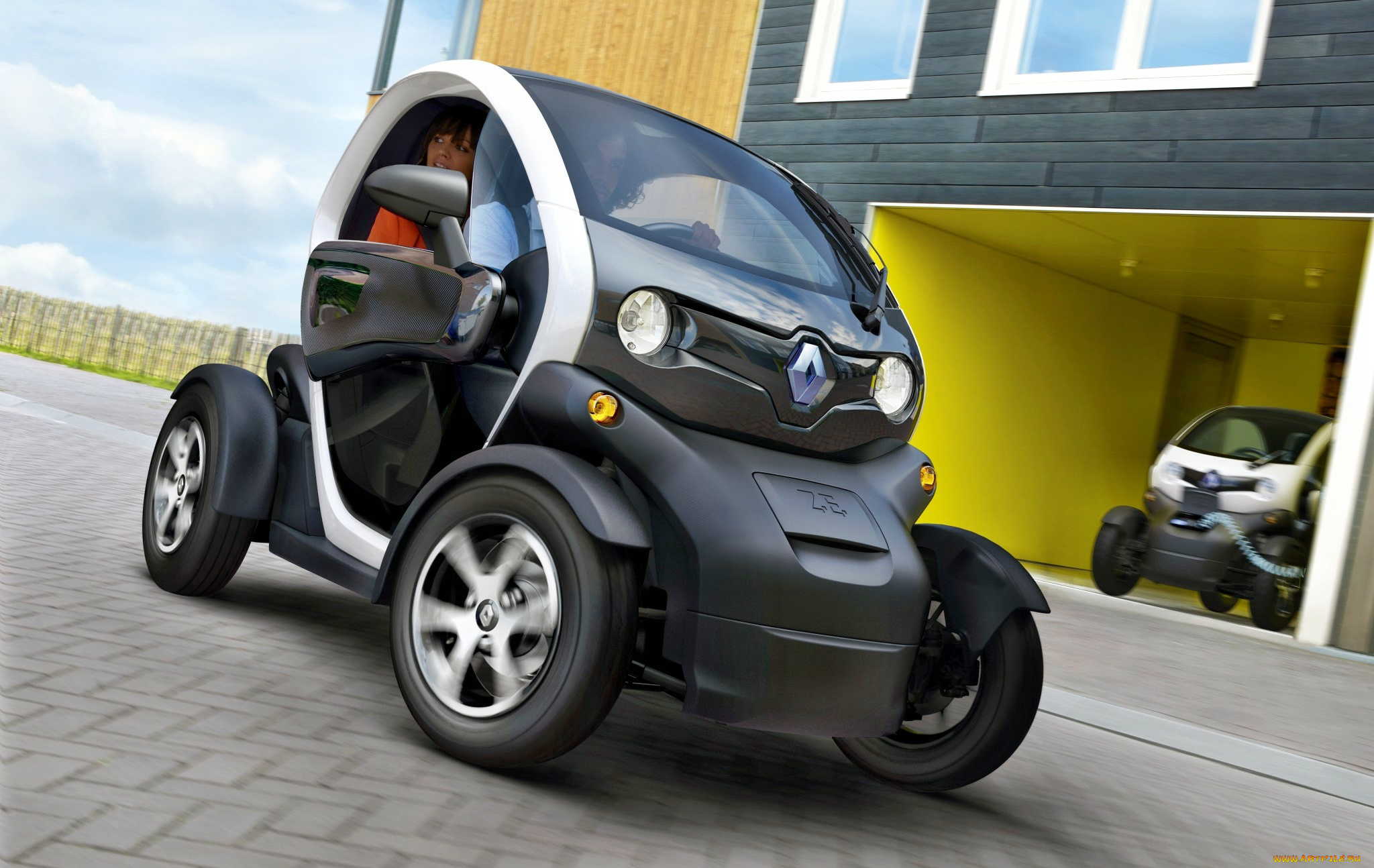 renault, twizy, автомобили, renault, франция, электроокар