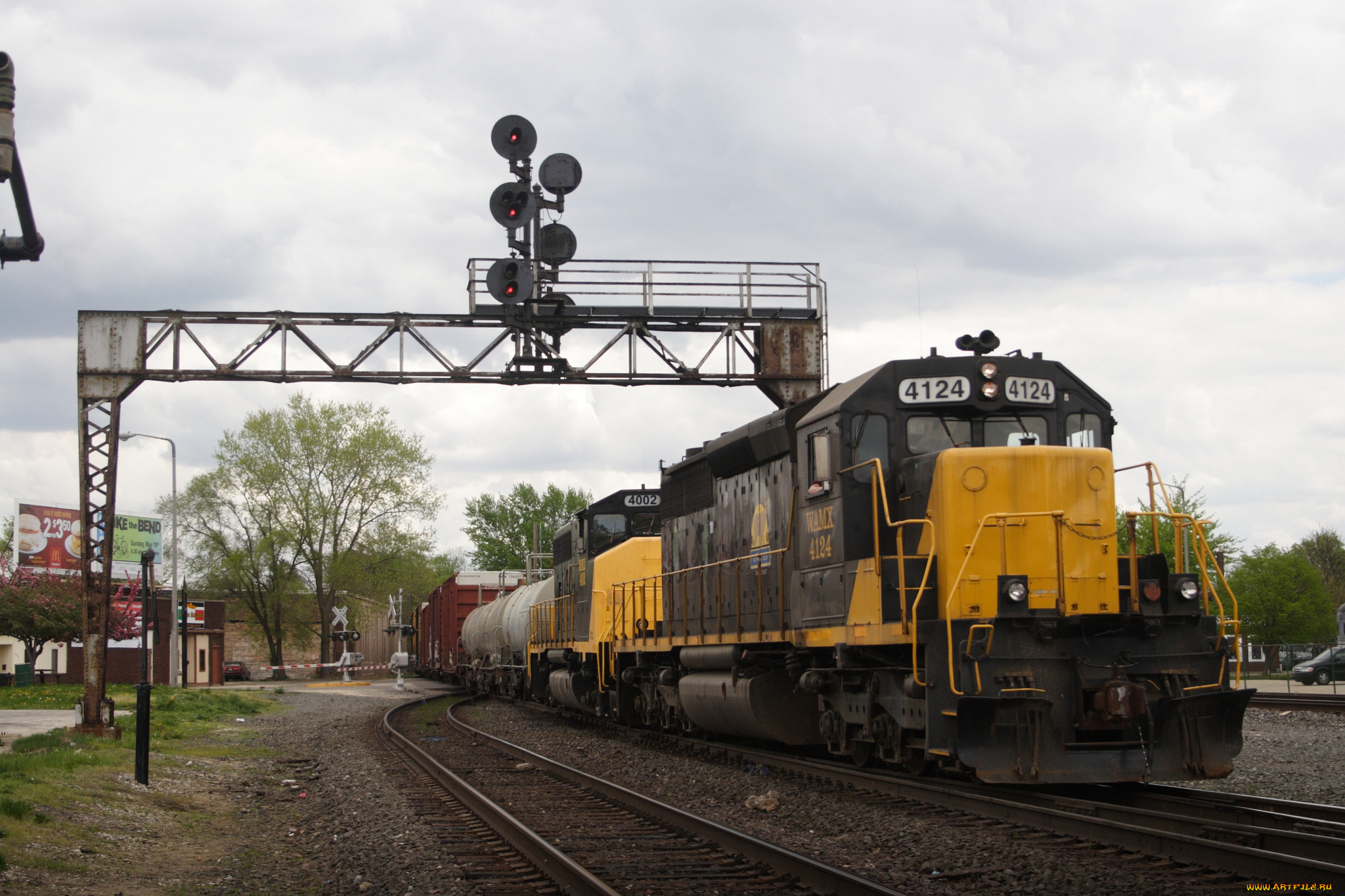 техника, поезда, состав, локомотив, рельсы