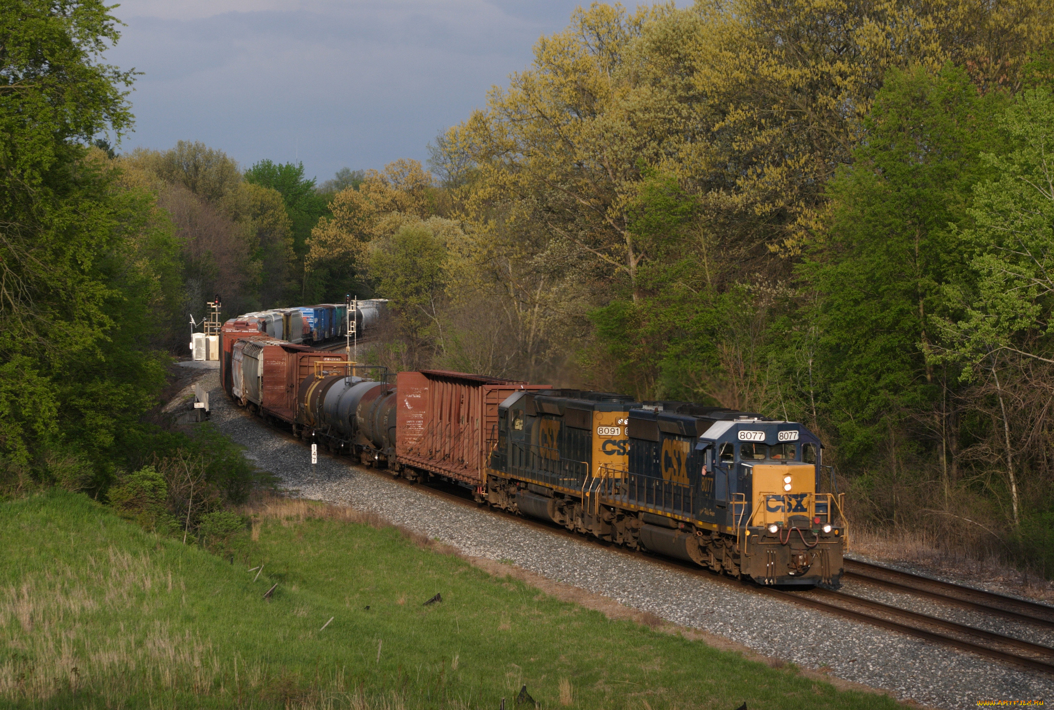 техника, поезда, локомотив, рельсы, состав