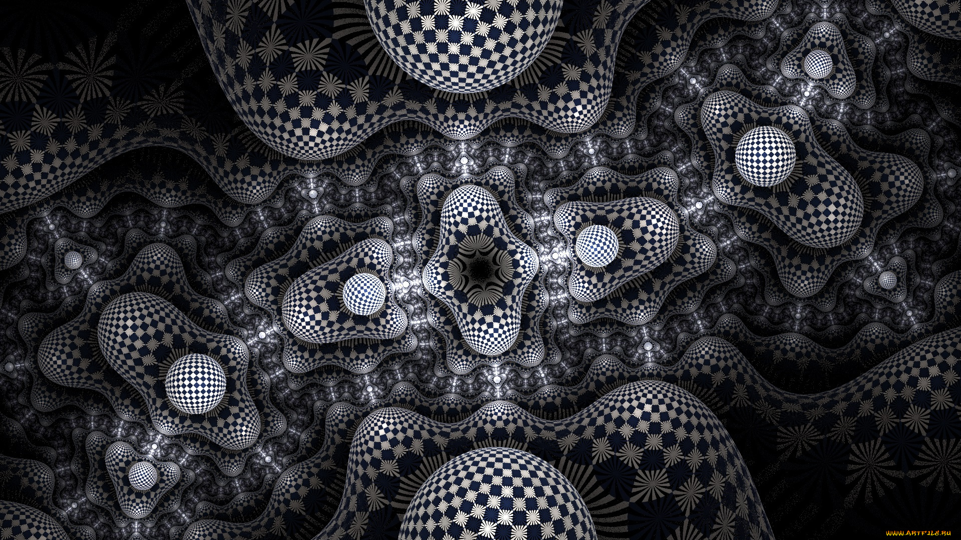 3д, графика, фракталы, , fractal, цвета, фон, узор