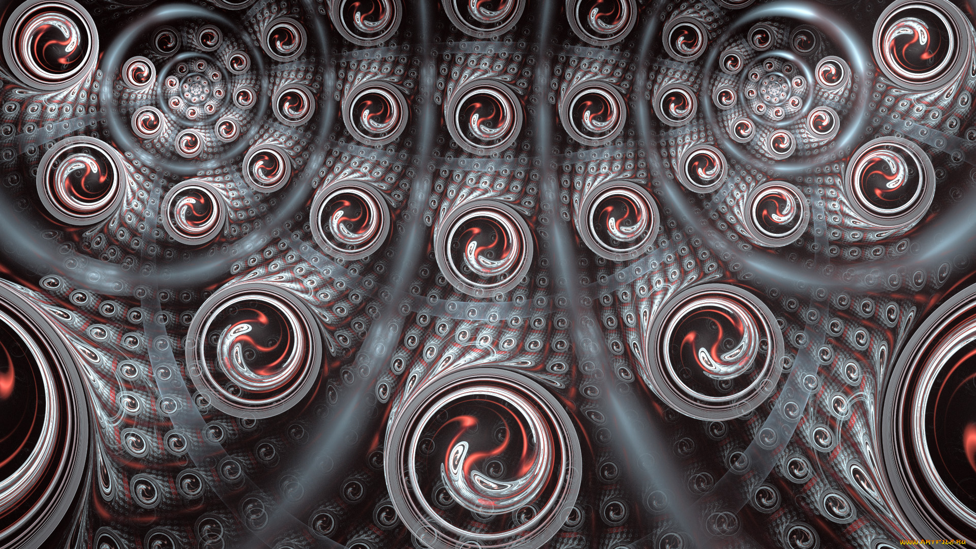 3д, графика, фракталы, , fractal, узор, цвета, фон