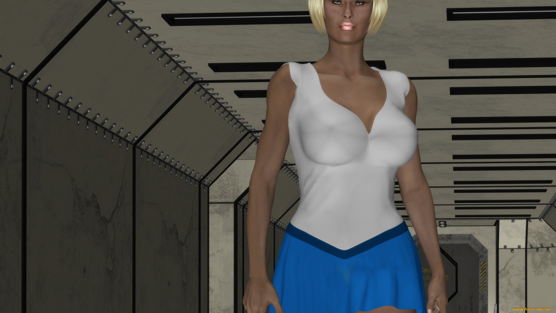 3д, графика, люди, , people, девушка, взгляд, фон, блондинка