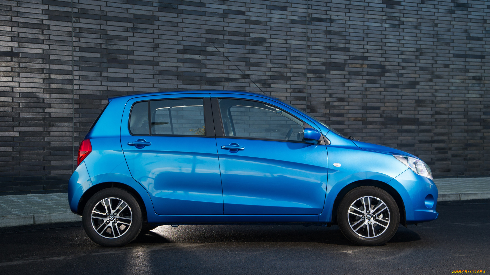 автомобили, suzuki, uk-spec, celerio, синий, 2015г