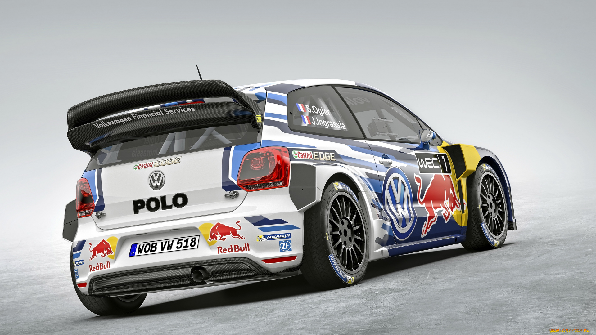 автомобили, volkswagen, polo, r, wrc, 2015г, typ, 6r
