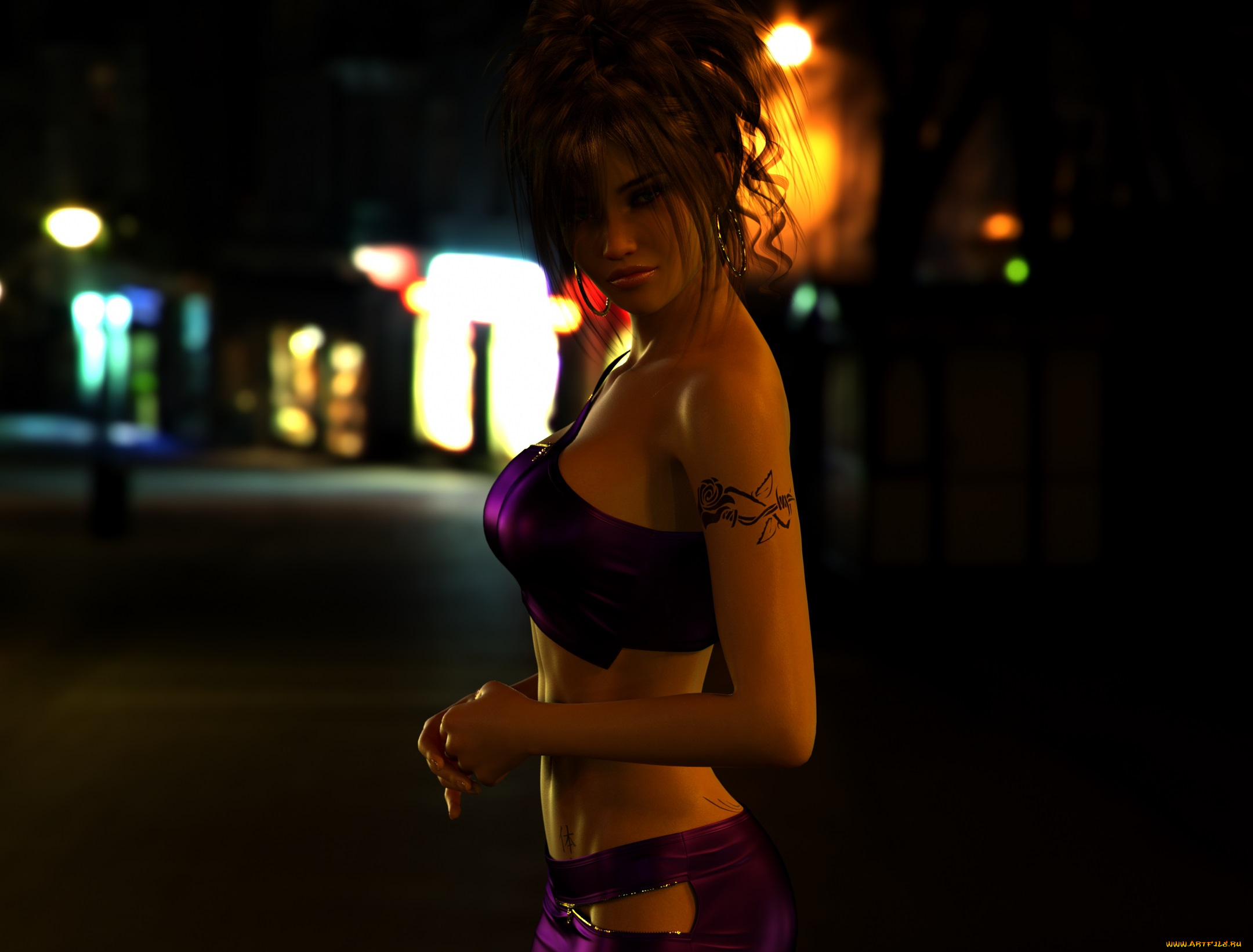 3д, графика, люди, , people, фон, взгляд, девушка