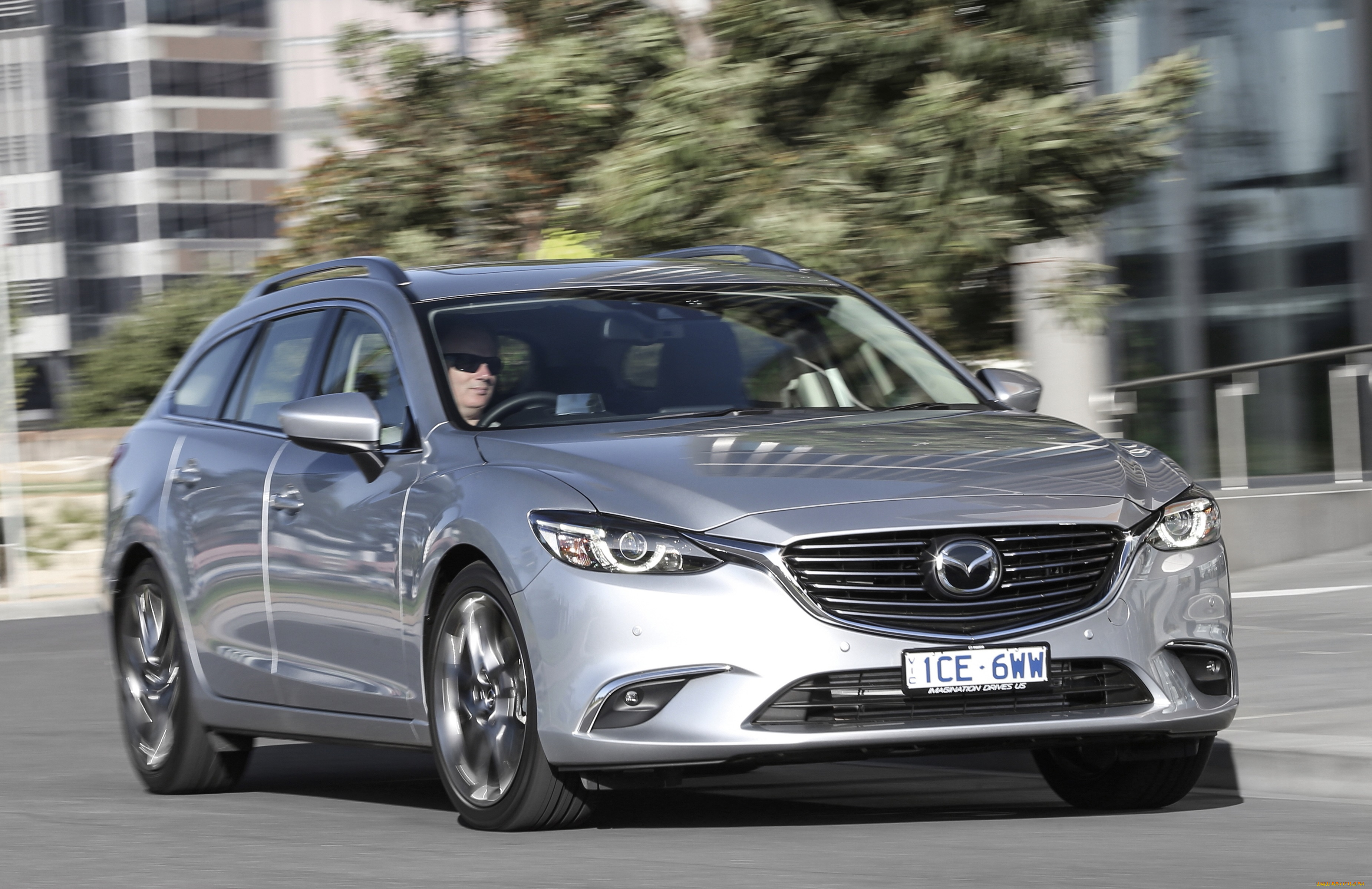 автомобили, mazda, au-spec, wagon, mazda6, светлый, 2015г, gj
