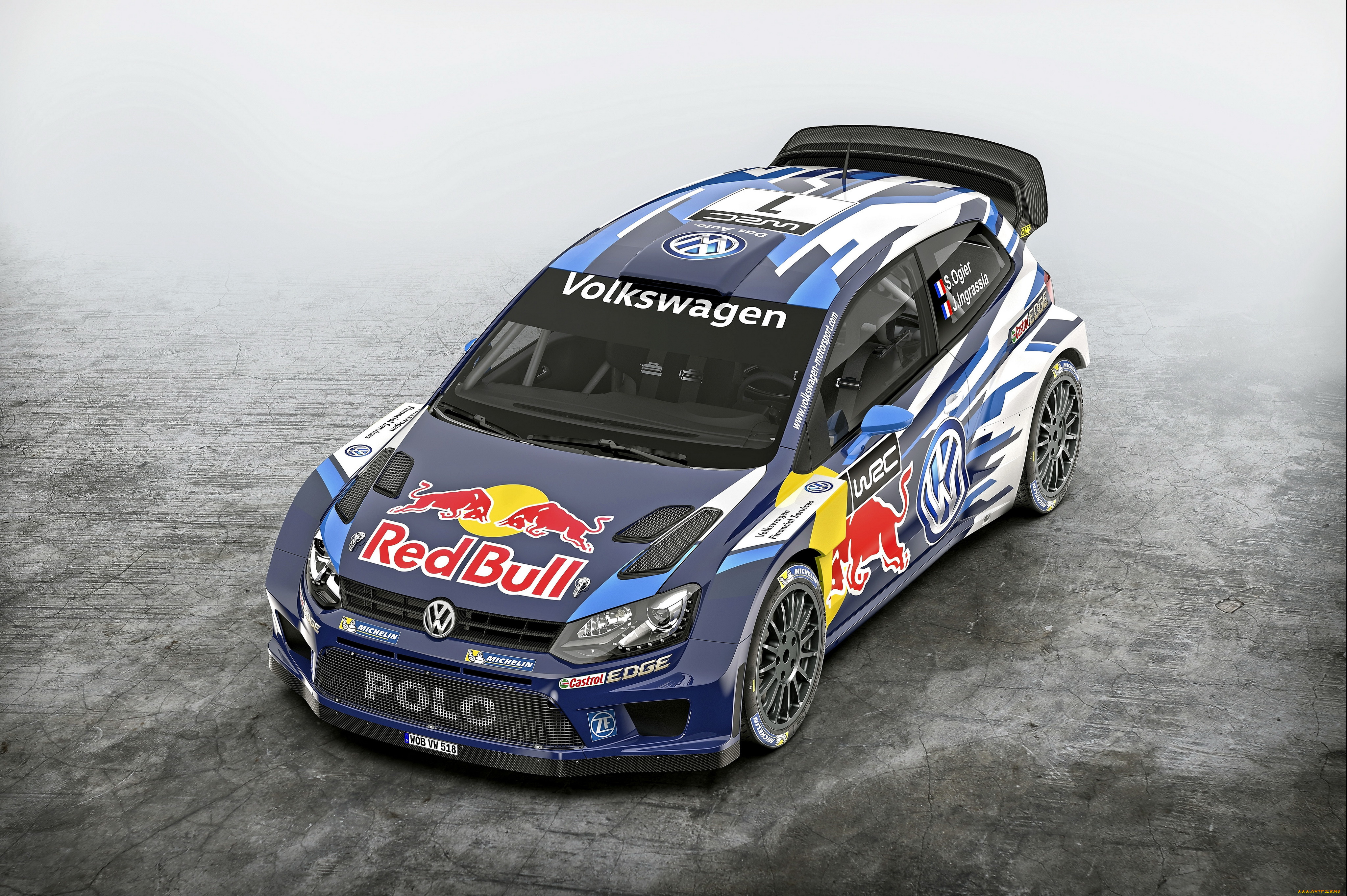 автомобили, volkswagen, 2015г, typ, 6r, r, wrc, polo