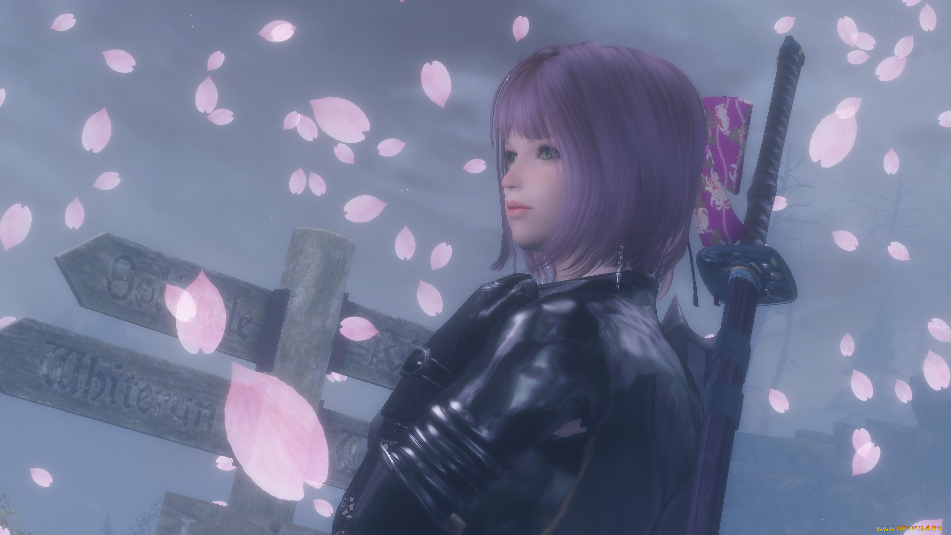 3д, графика, фантазия, , fantasy, девушка, оружие, фон, взгляд