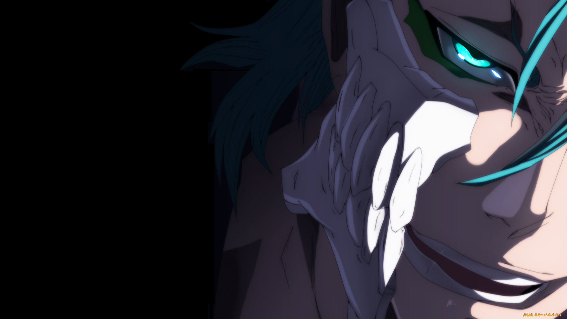 аниме, bleach, улыбка, блич, гримджоу