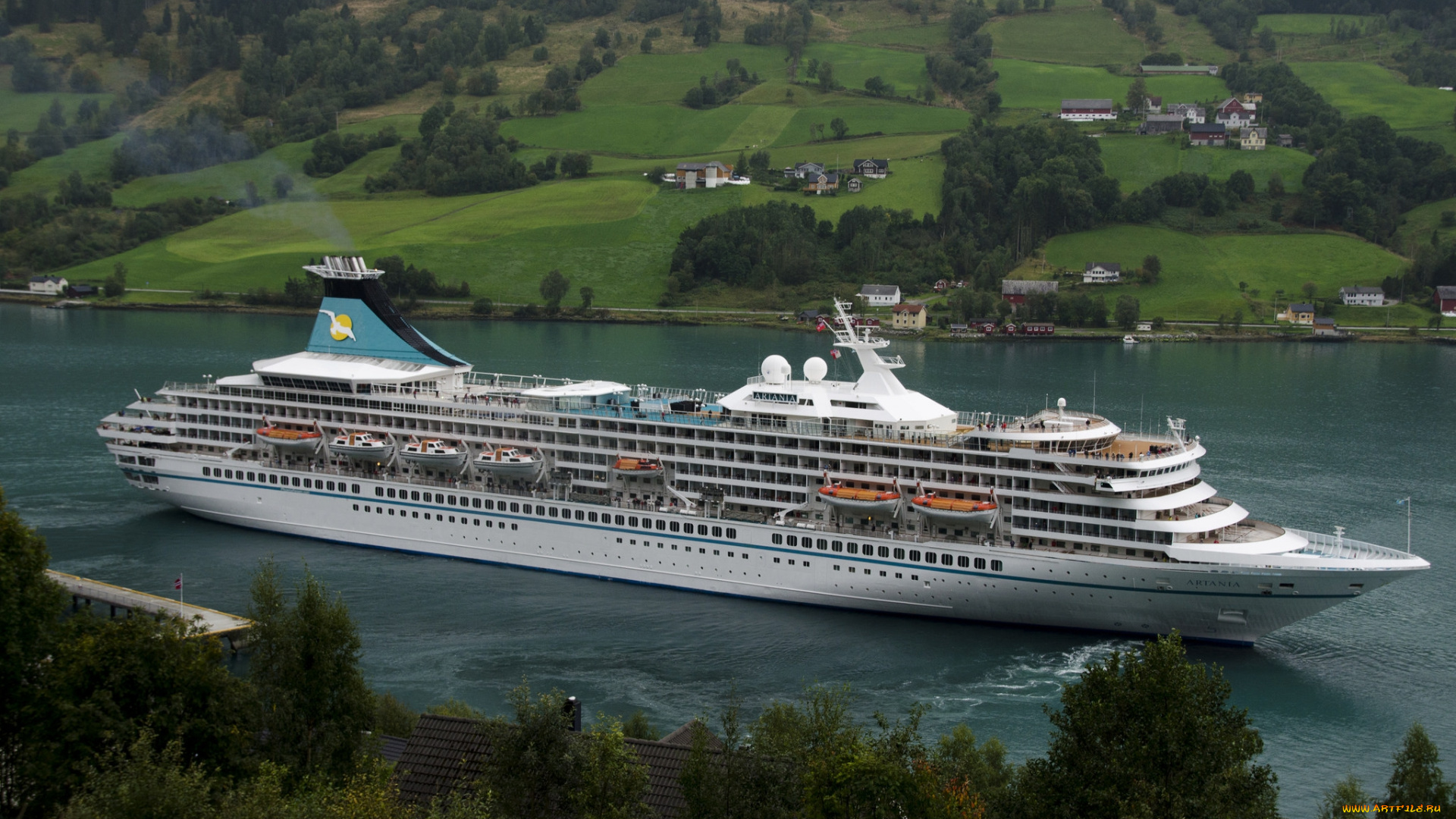 artania, корабли, лайнеры, круиз, лайнер