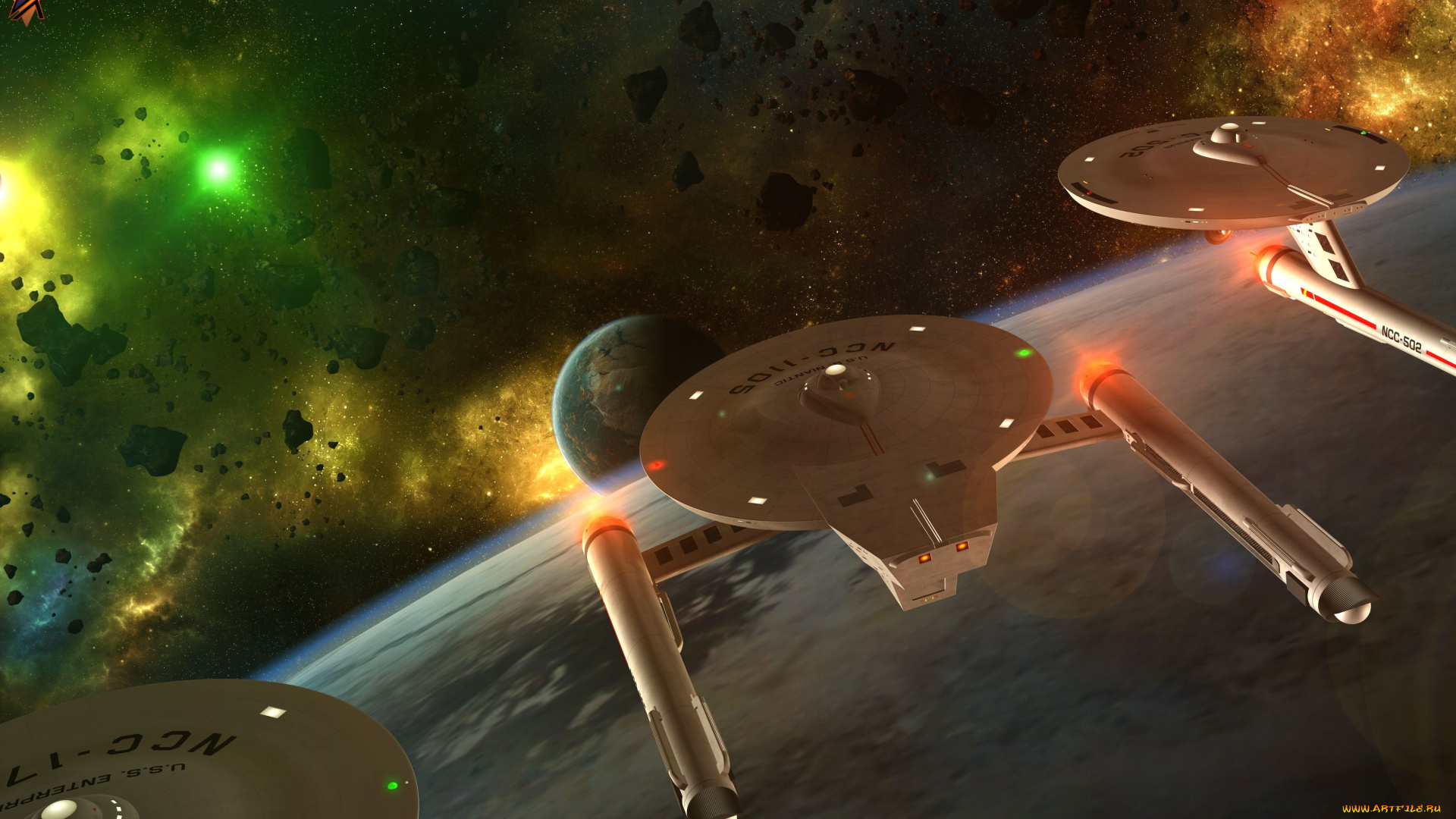 космос, арт, планета, вселенная, полет, космический, корабль