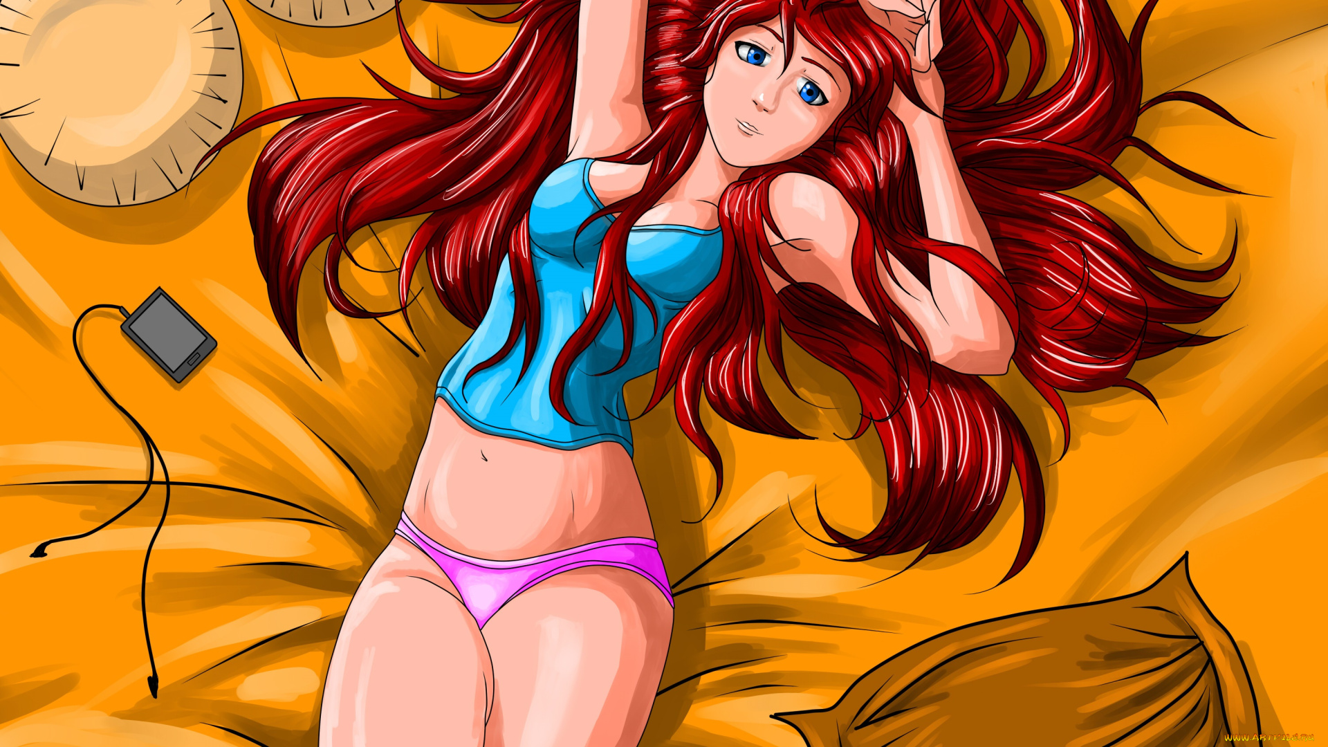 векторная, графика, девушки, , girls, фон, взгляд, девушка