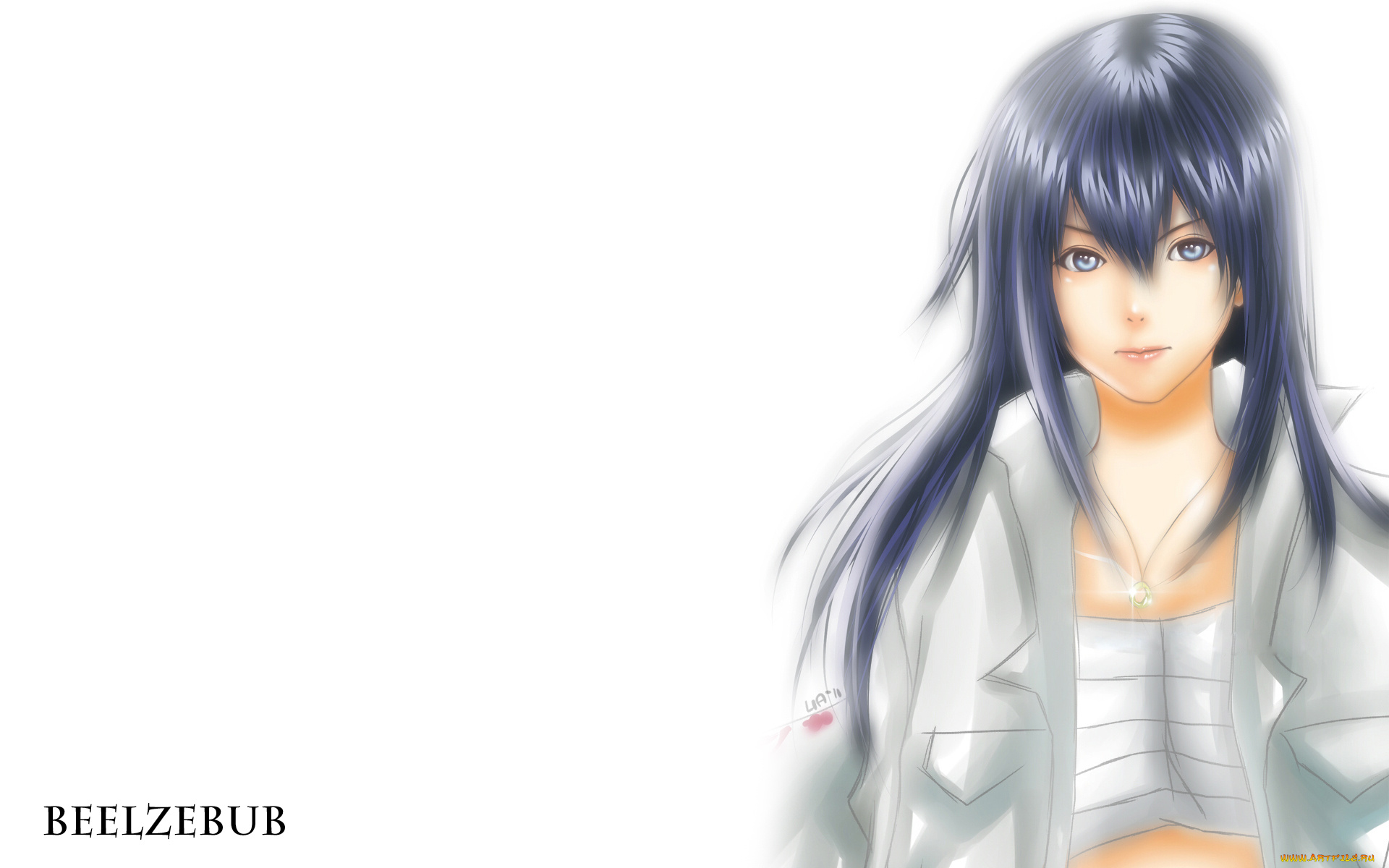 аниме, beelzebub, вельзепуз, девушка