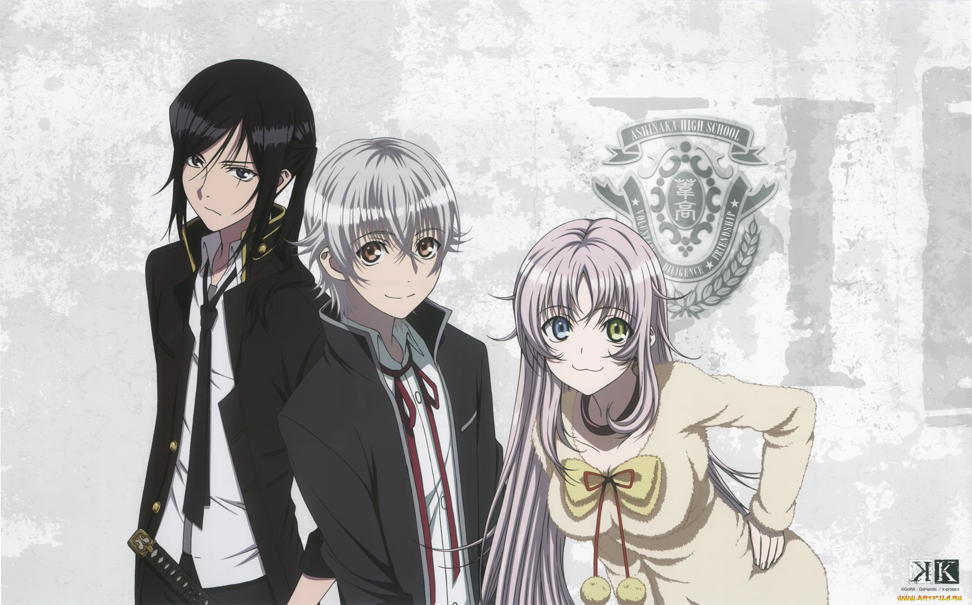 аниме, k, project, проект, кей