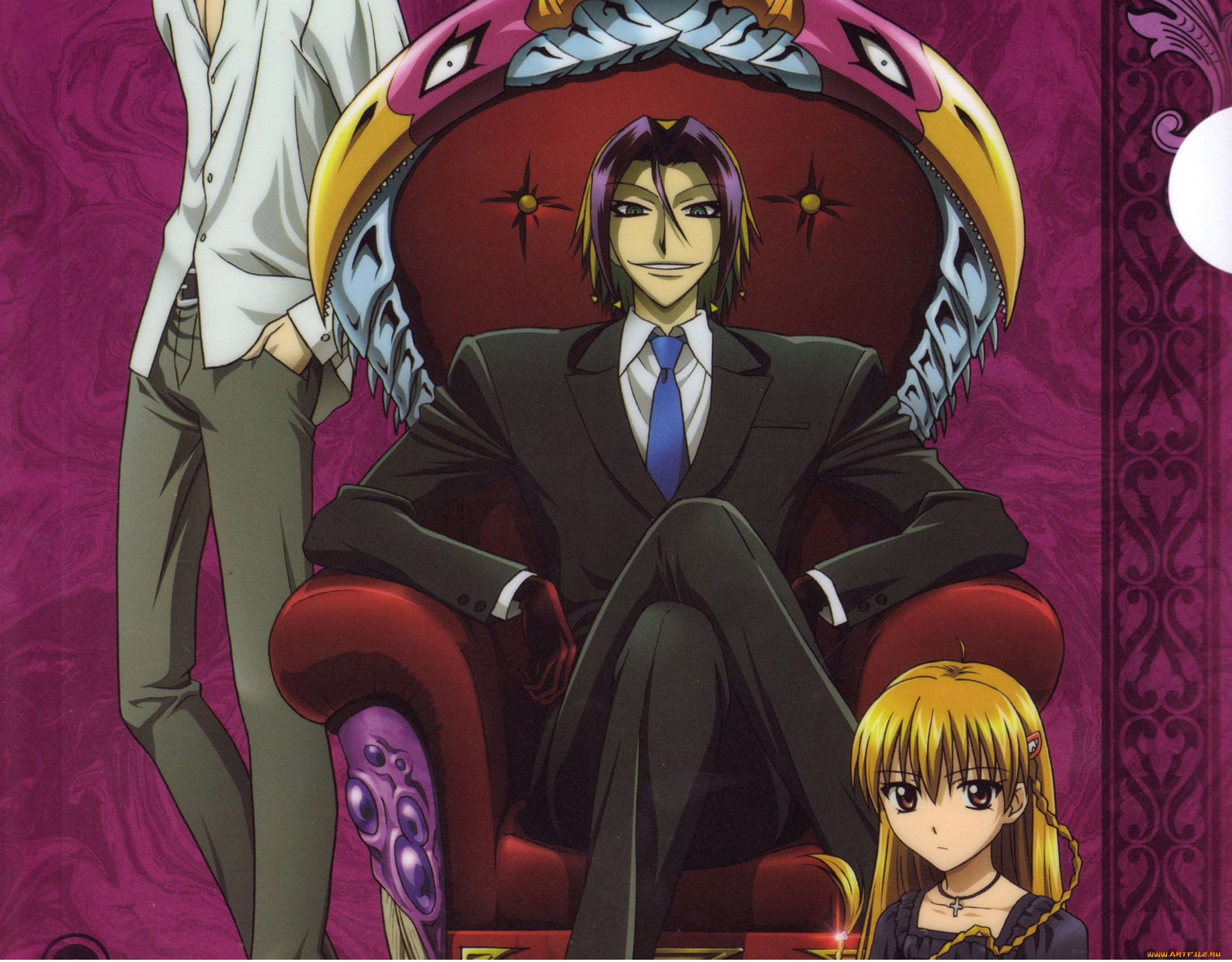 аниме, majin, tantei, nogami, neuro, Яко, нейро