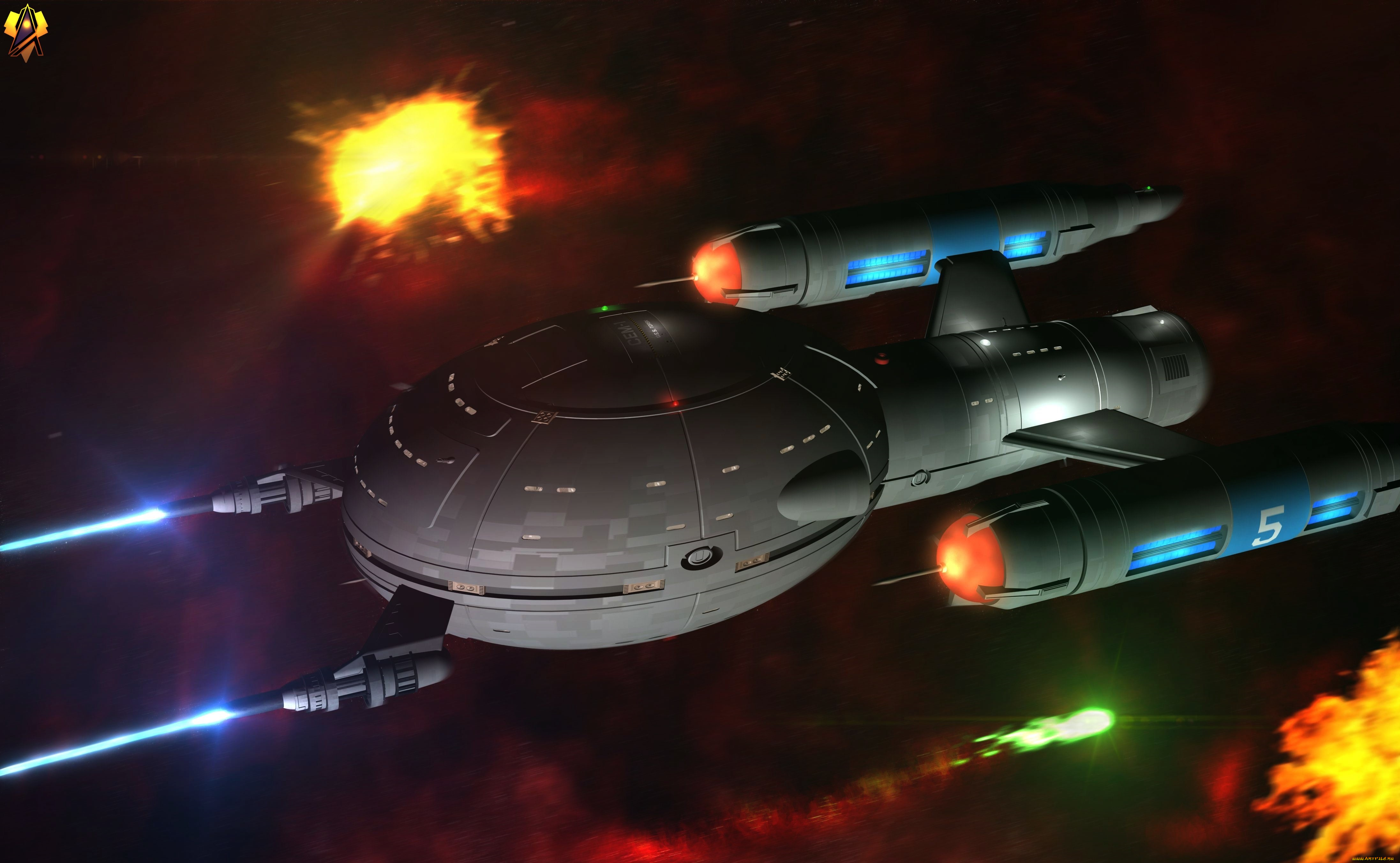 космос, арт, планета, космический, корабль, вселенная, полет