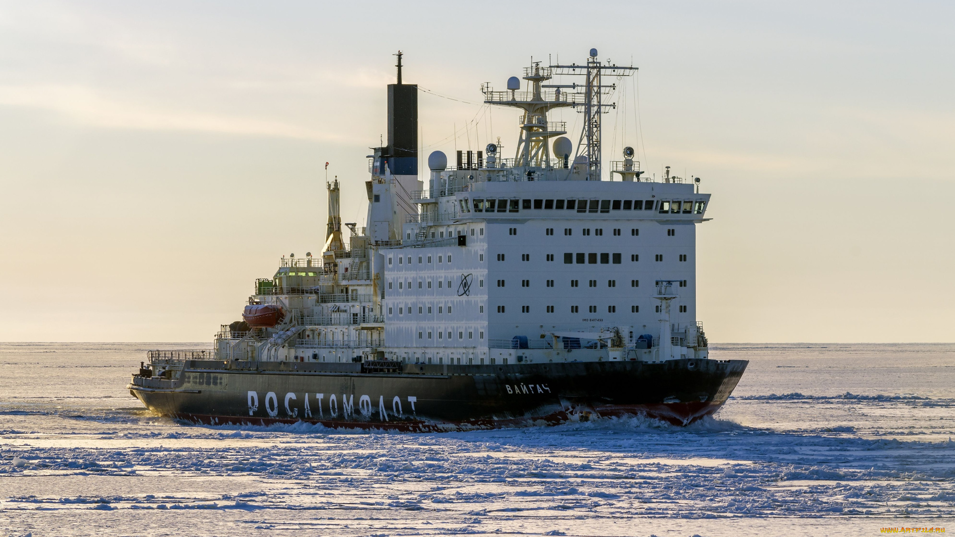вайгач, корабли, ледоколы, ледокол, мелкосидящий, атомный, ледокол