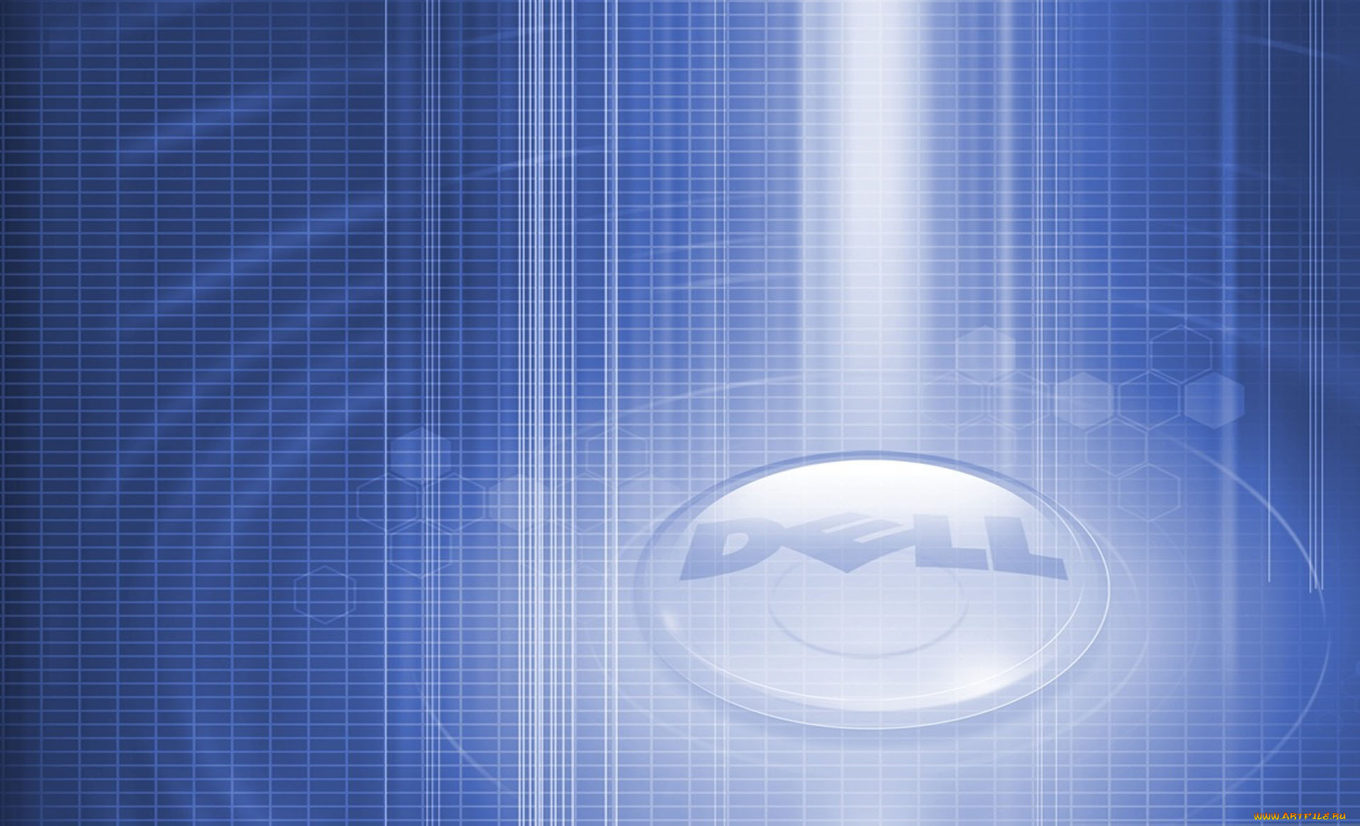 компьютеры, dell, логотип, фон