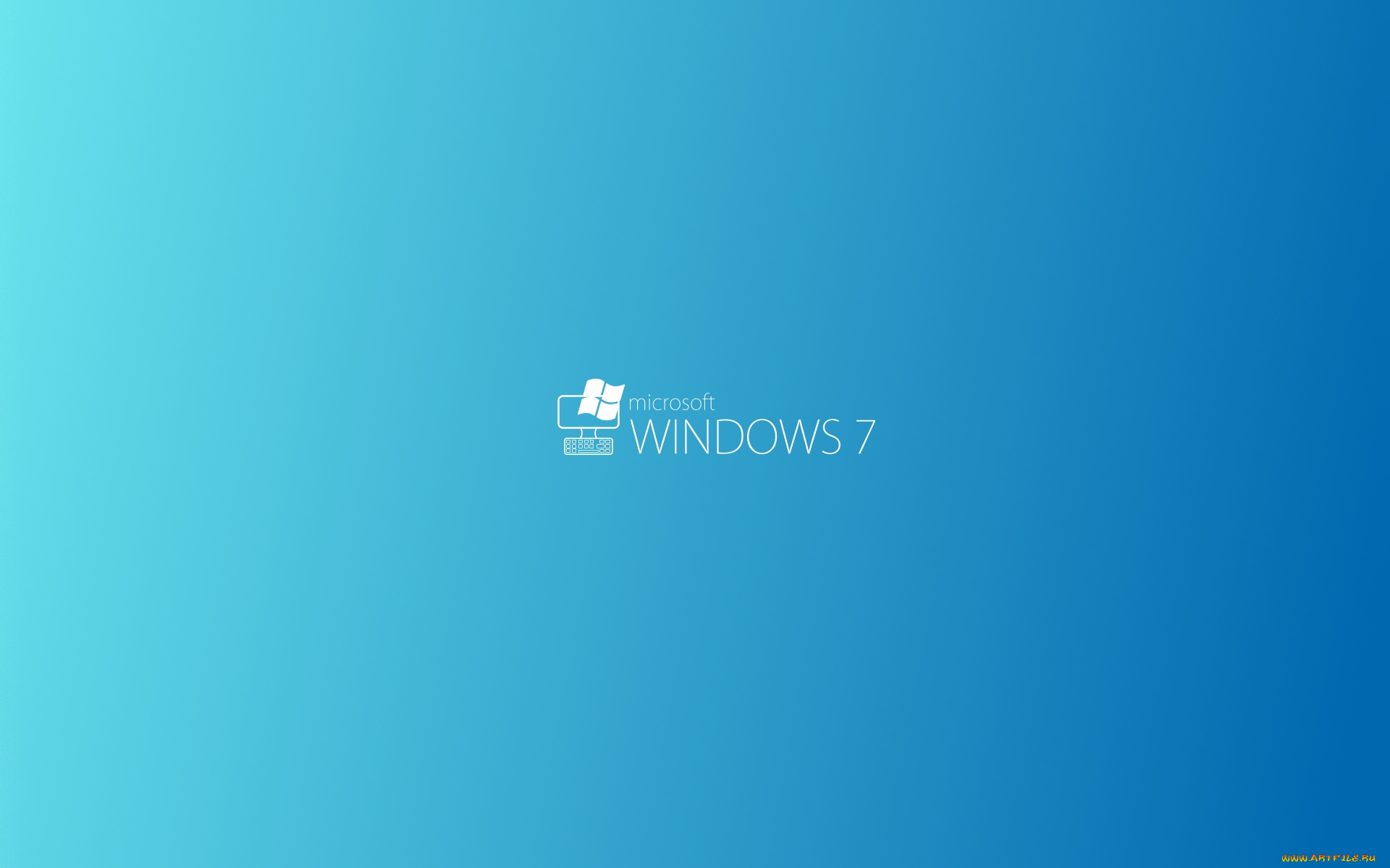 компьютеры, windows, 7, , vienna, фон, логотип