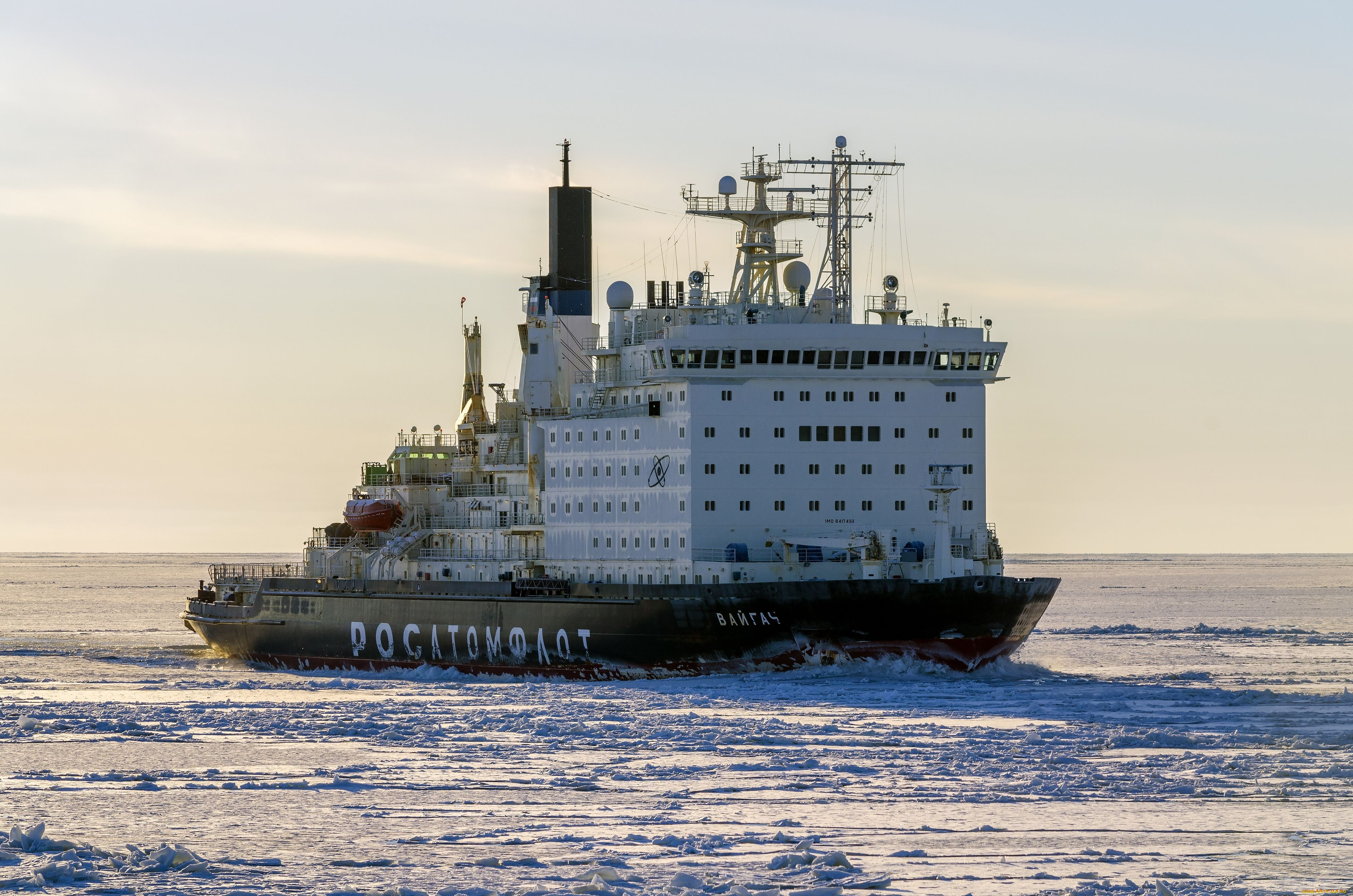 вайгач, корабли, ледоколы, ледокол, мелкосидящий, атомный, ледокол