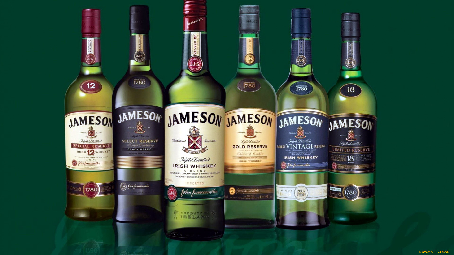 бренды, jameson, виски