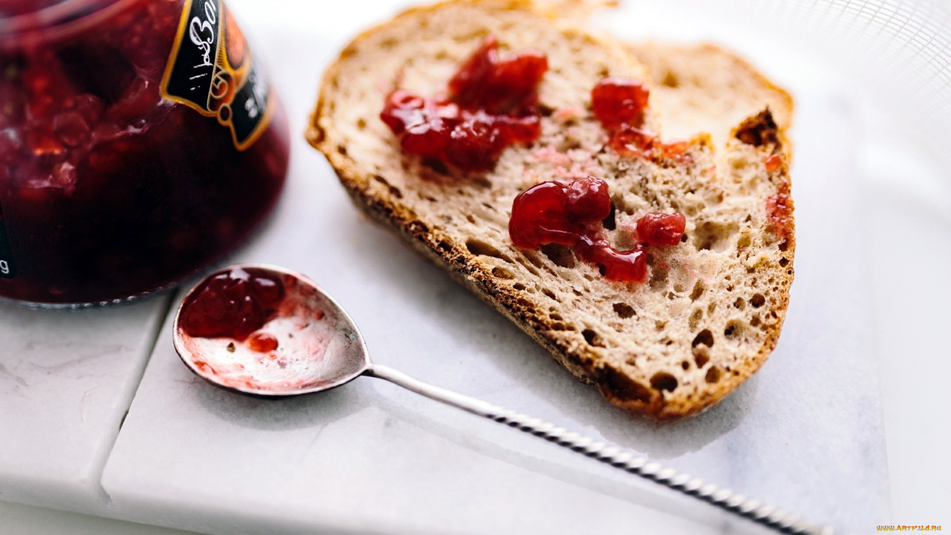 еда, мёд, , варенье, , повидло, , джем, ложка, банка, хлеб, варенье